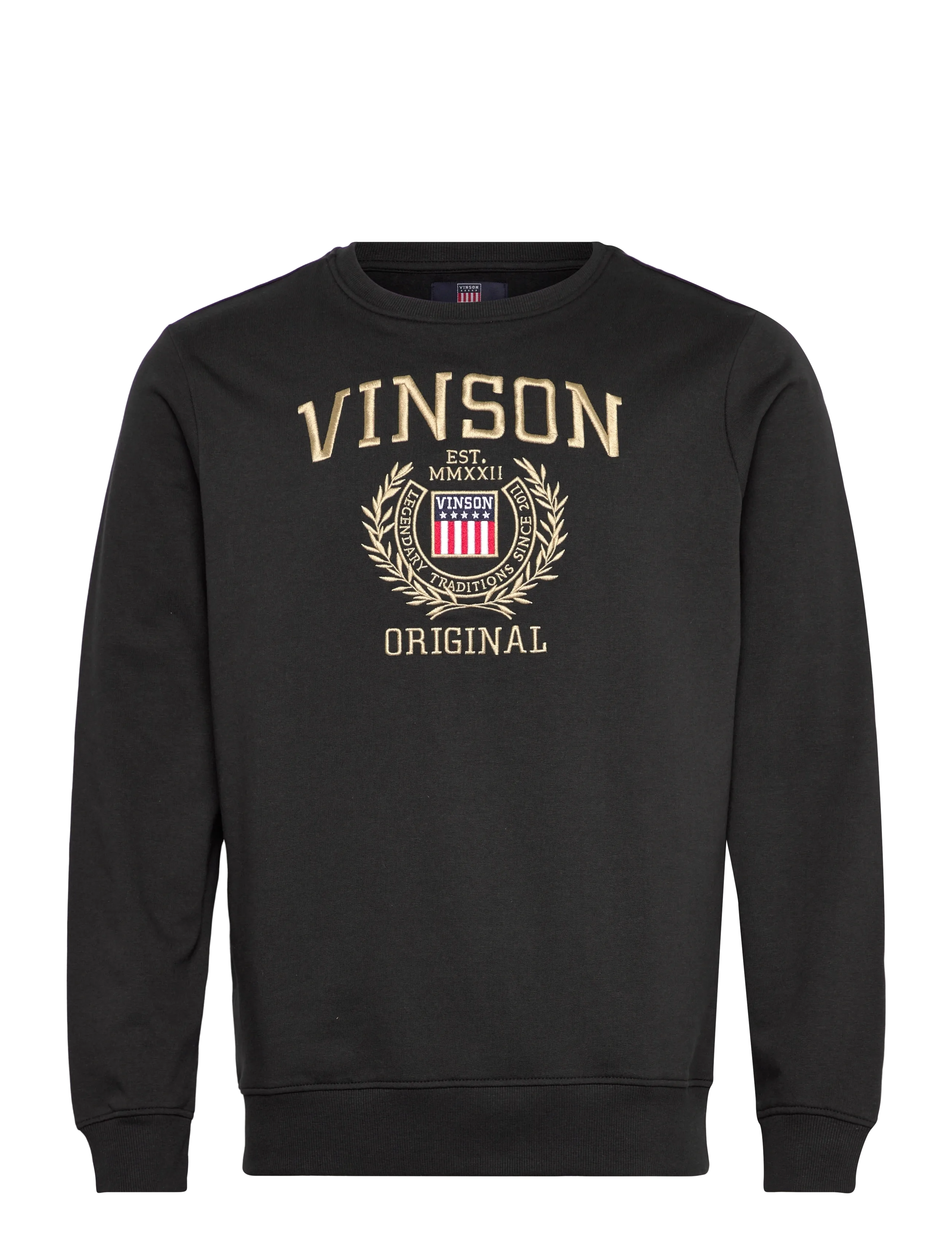 VINSON Kristian Gold Emb Vin M Sw Schwarz - S - Herren