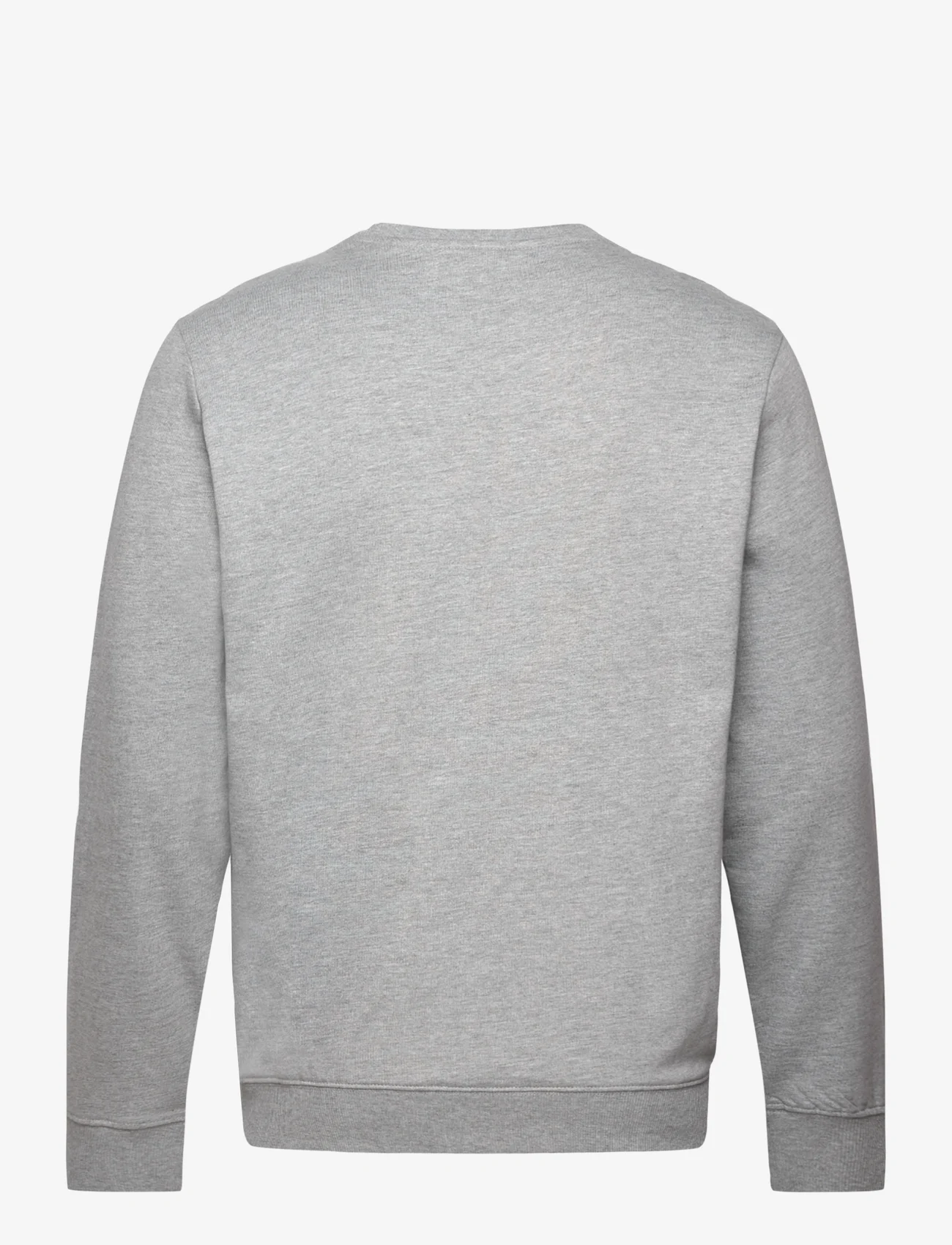 VINSON - Kristian Mens Crew Neck - sweatshirts - grey melange - 1