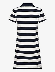 VINSON - Kate striped reg kn cot VIN W - t-shirtklänningar - dark sapphire - 1