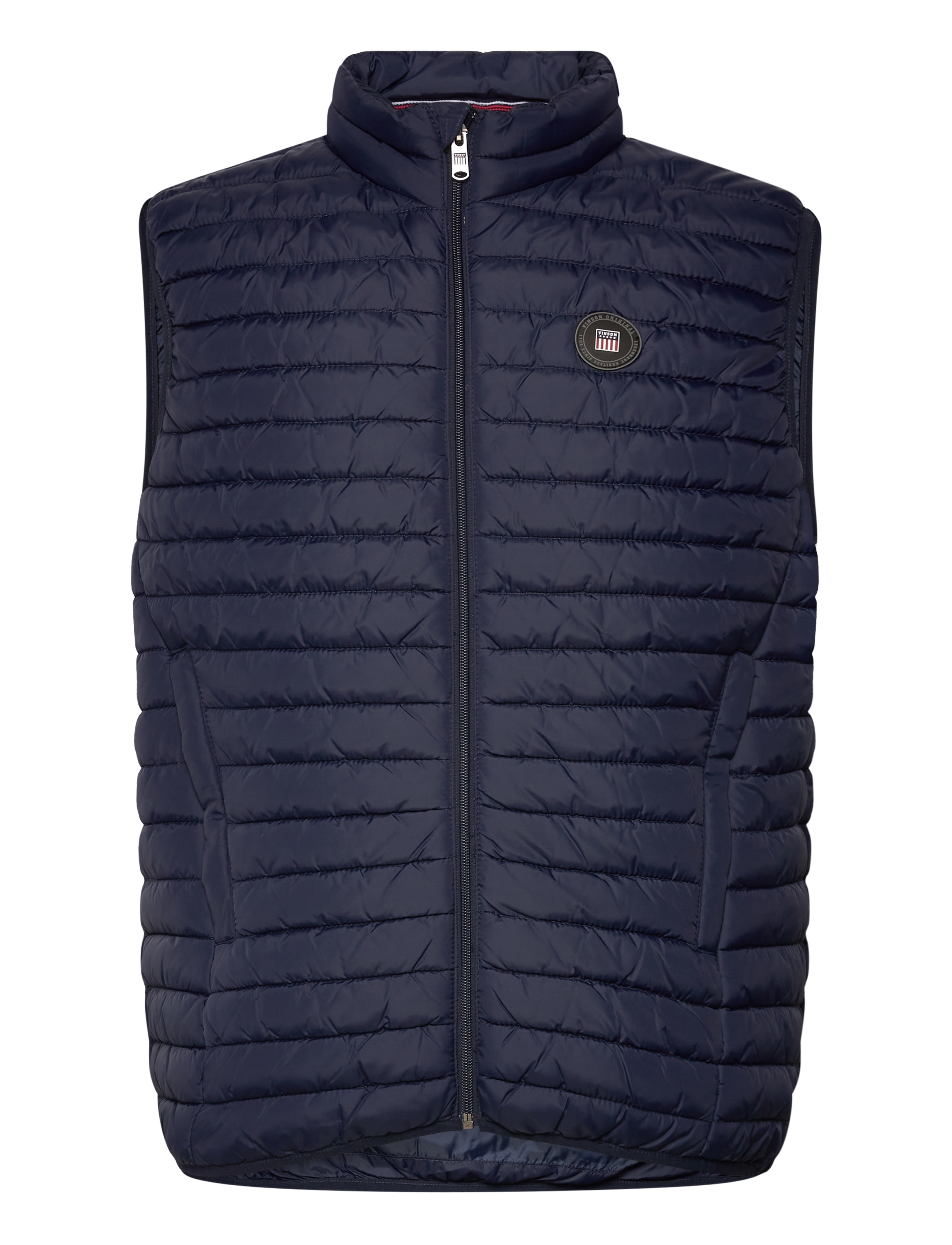VINSON Jaxon Reg Vest Ny Vin M Otw Navy - S - Herren