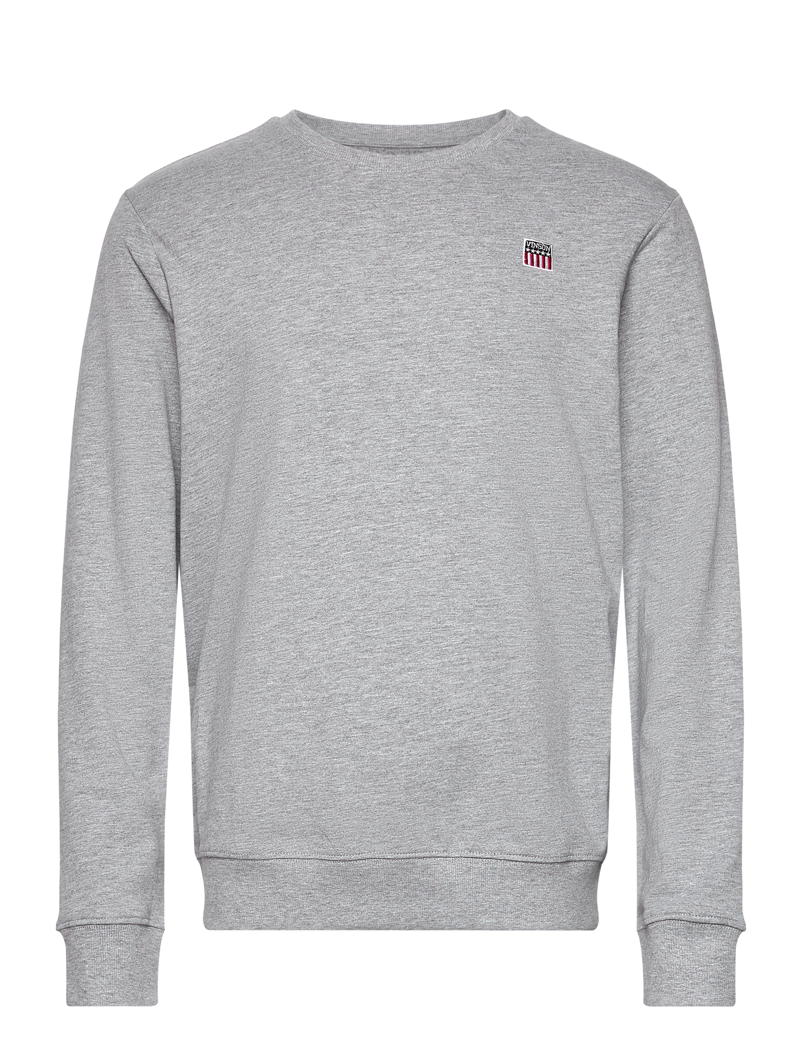 VINSON Jerry reg cw cot pe VIN M SW - Sweatshirts & hættetrøjer - GREYMELANGE / grey