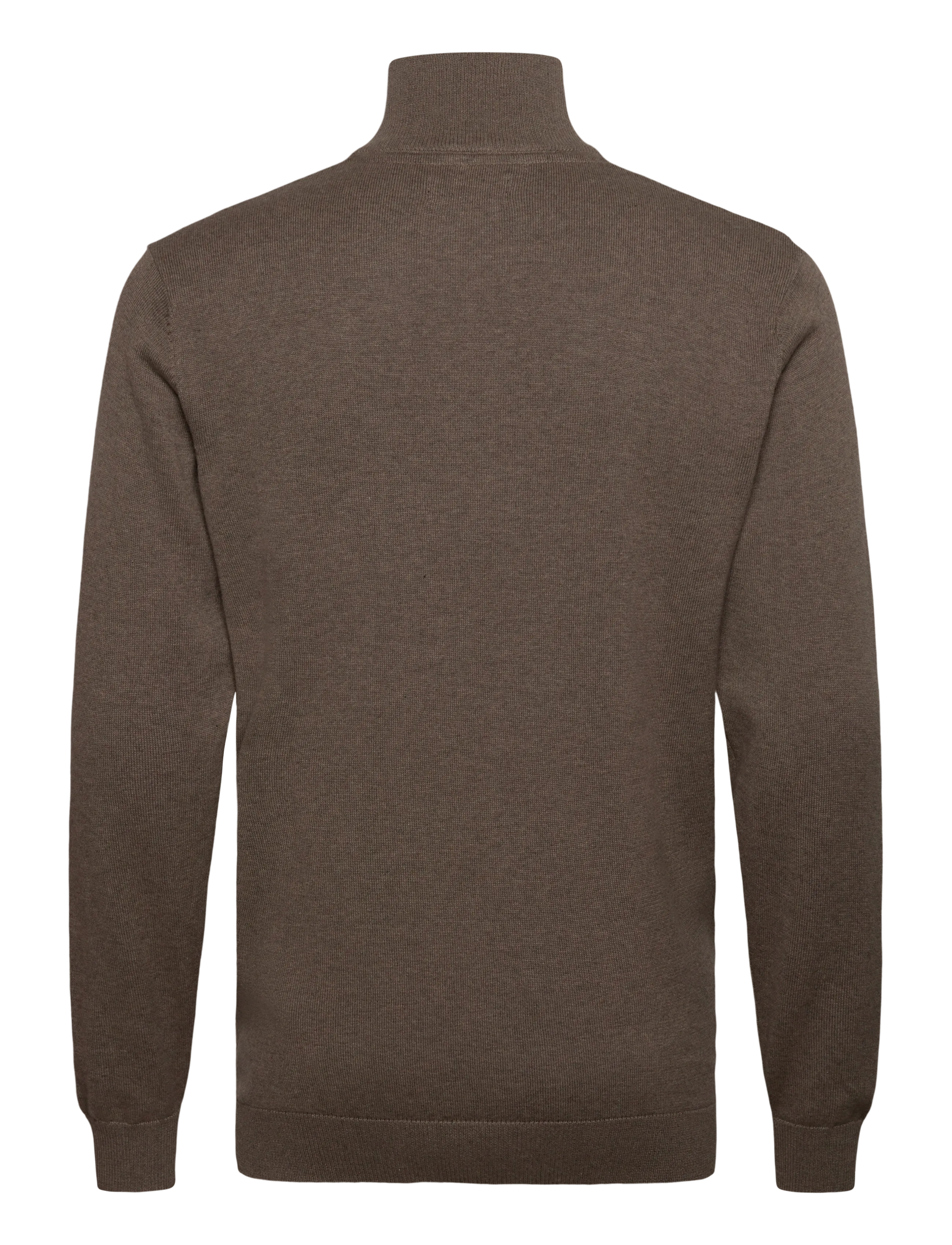 VINSON - Julius reg cot VIN M KNIT - laveste priser - brown melange - 1