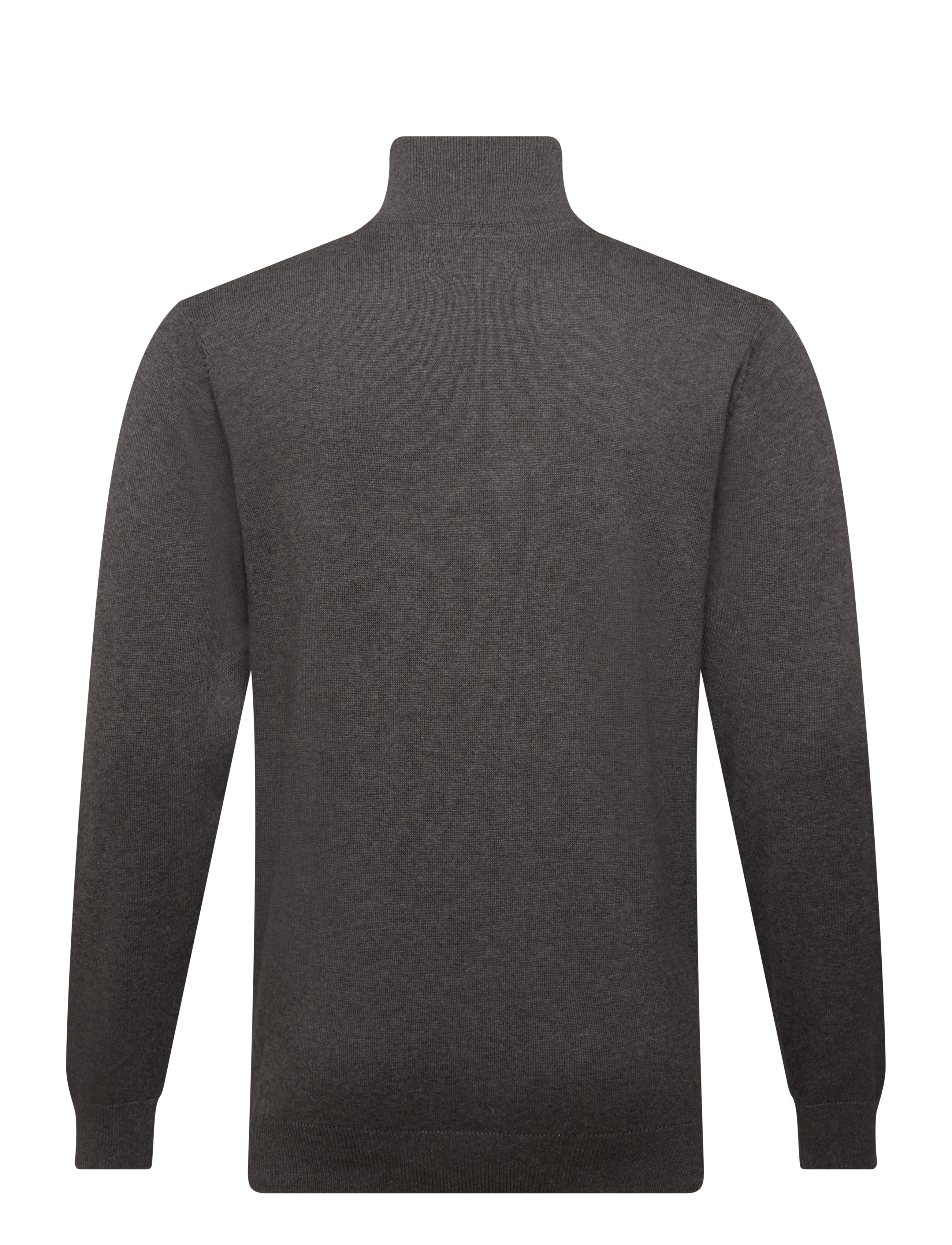 VINSON - Julius reg cot VIN M KNIT - vyrams - grey melange - 1