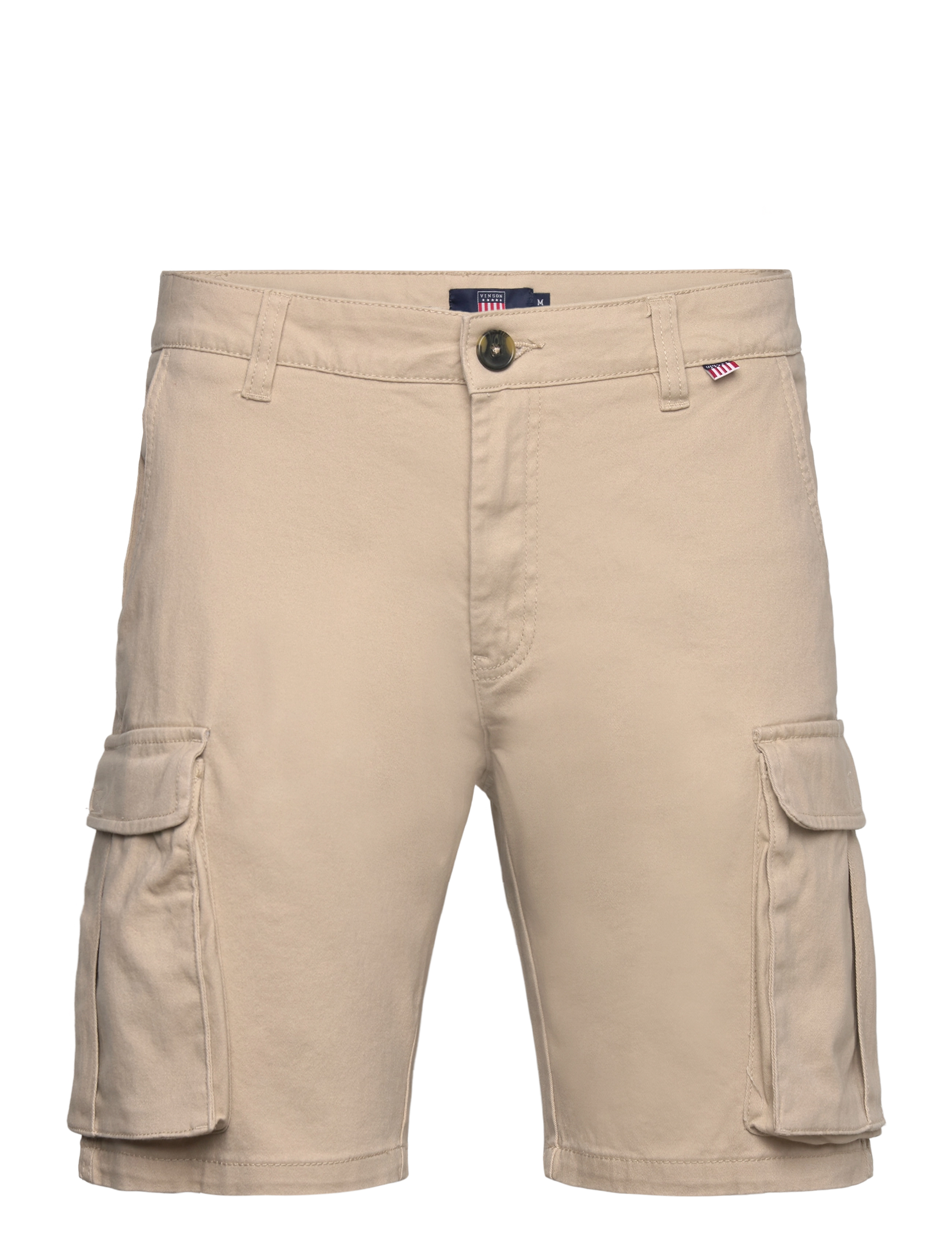 VINSON Roger Cargo Cot Vin M Shorts Beige - S - Herren