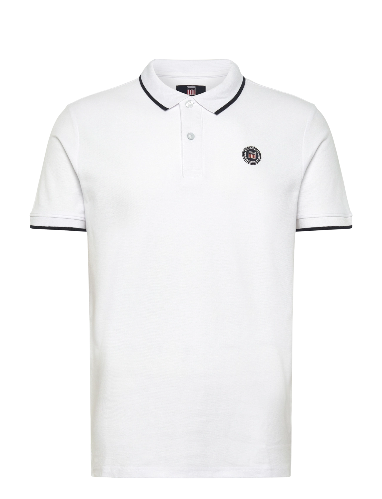 VINSON Ronald reg cot VIN M POLO - Polo marškinėliai - 11-0601TCX WHITE / white