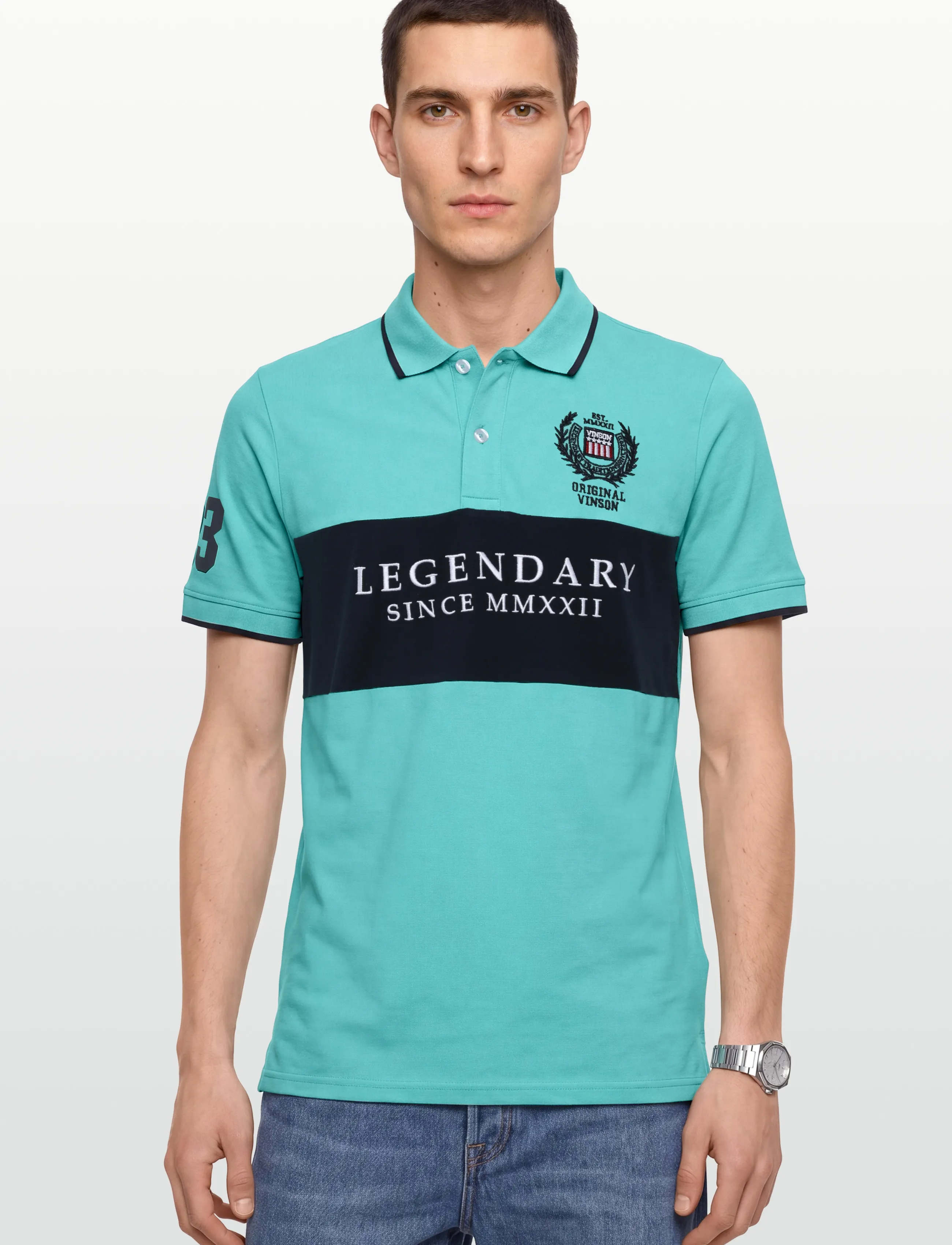 VINSON - Rory reg cot VIN M POLO - lowest prices - pool blue - 3