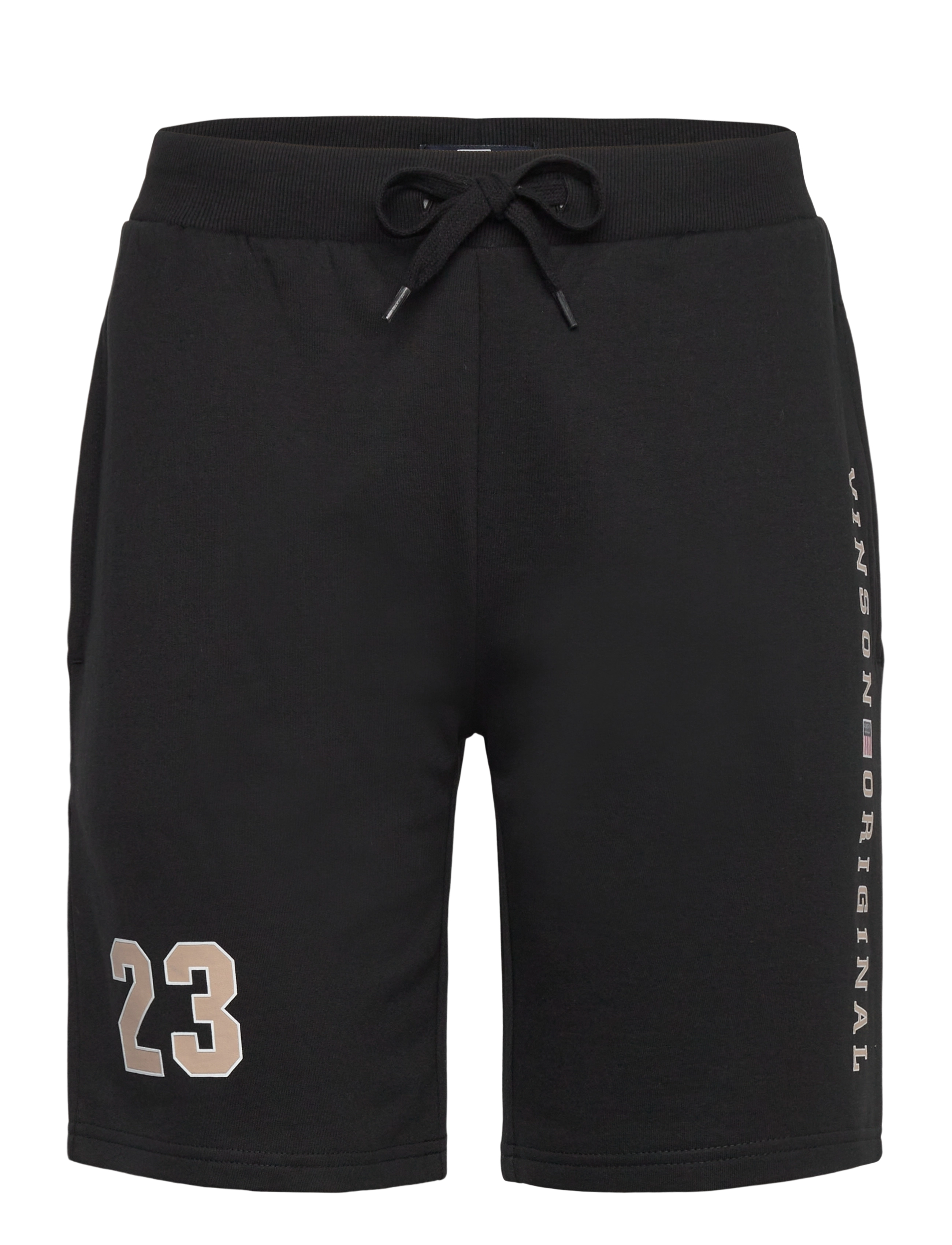 VINSON Ragnar cot pe sw VIN M Shorts - Shorts - 19-4004TCX TAP SHOE / black