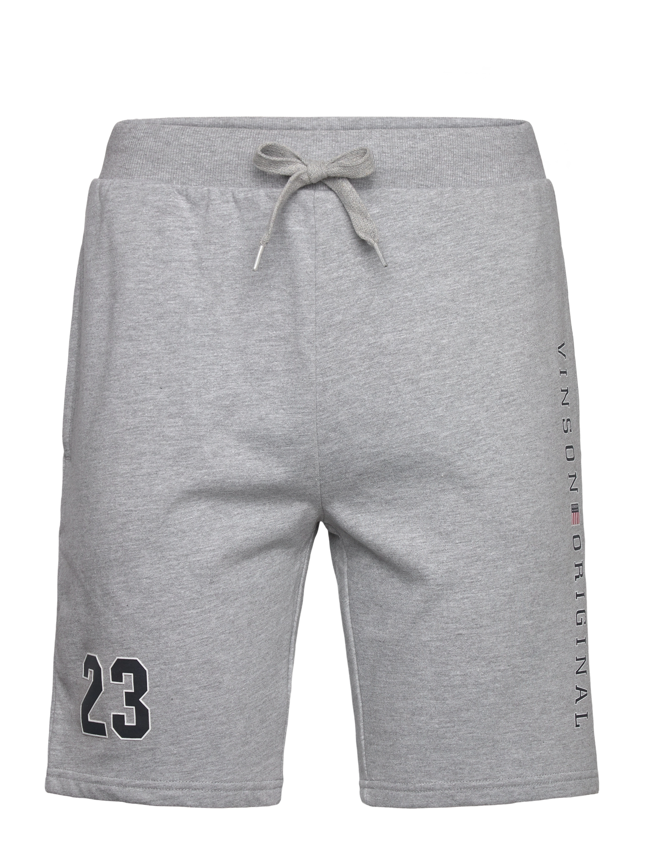 VINSON Ragnar cot pe sw VIN M Shorts - Shorts - GREYMELANGE / grey