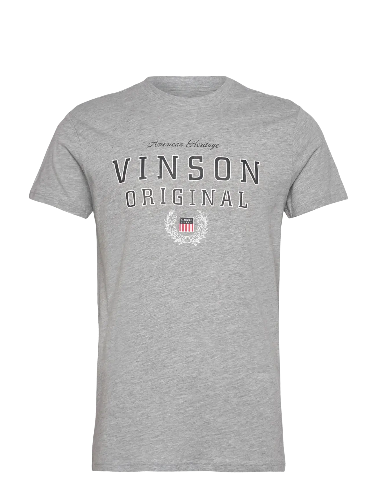 VINSON Vinson Raz Reg Tee Herren Grau - S - Herren