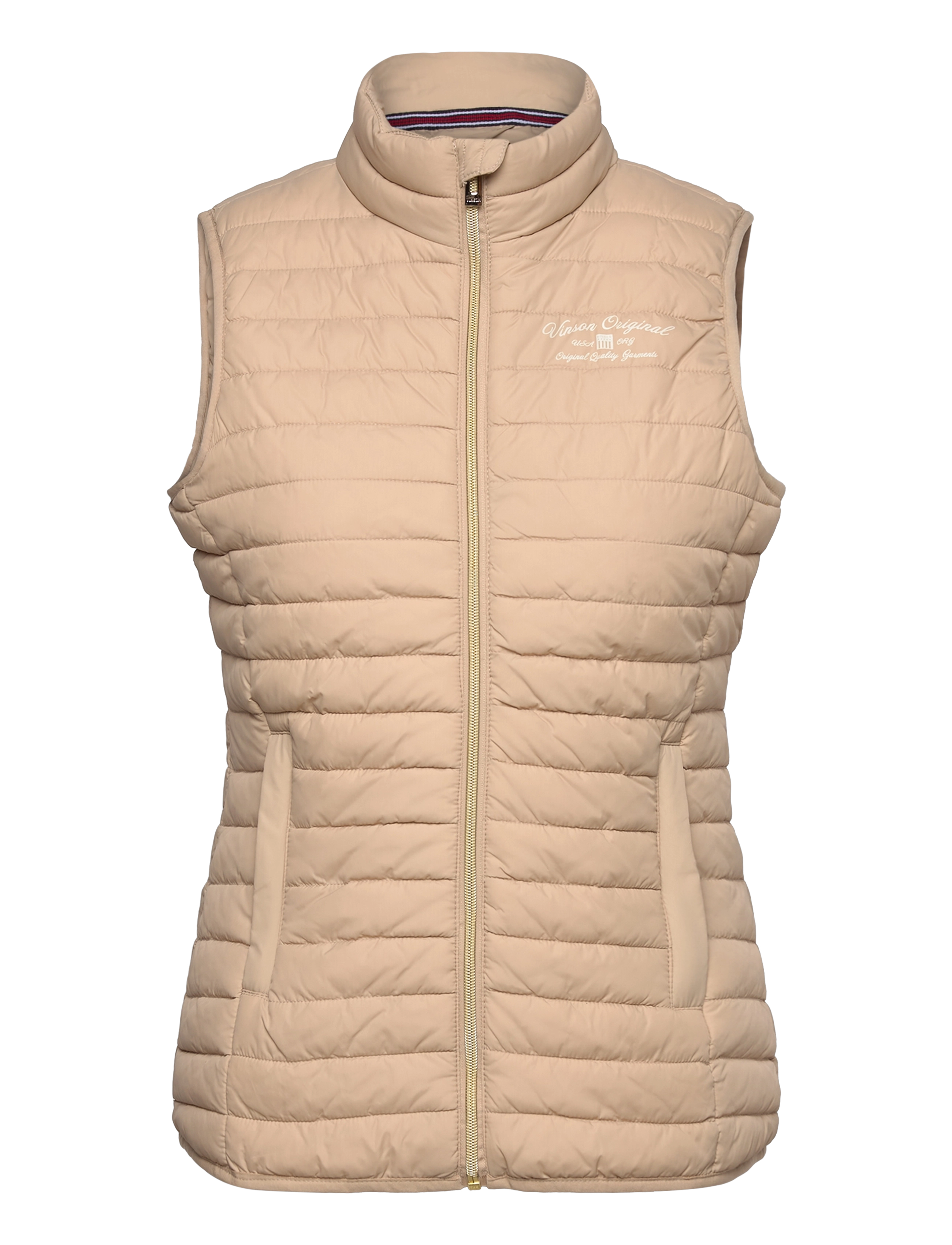 VINSON Kelly Reg Pe Vest Vin W Otw Beige - XS - Damen