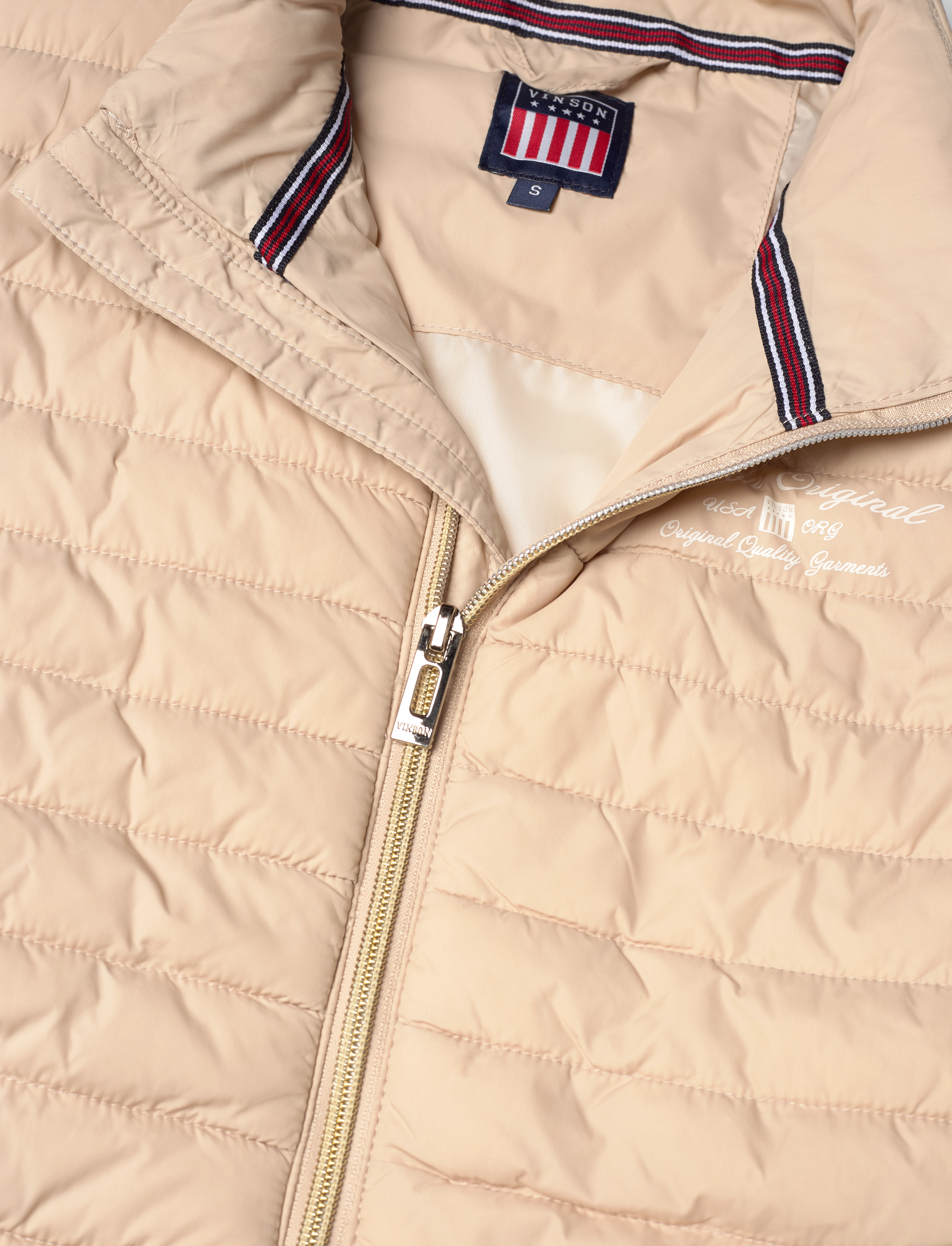 VINSON - Kelly reg pe vest VIN W OTW - gefütterte westen - 15-1304tcx humus - 2
