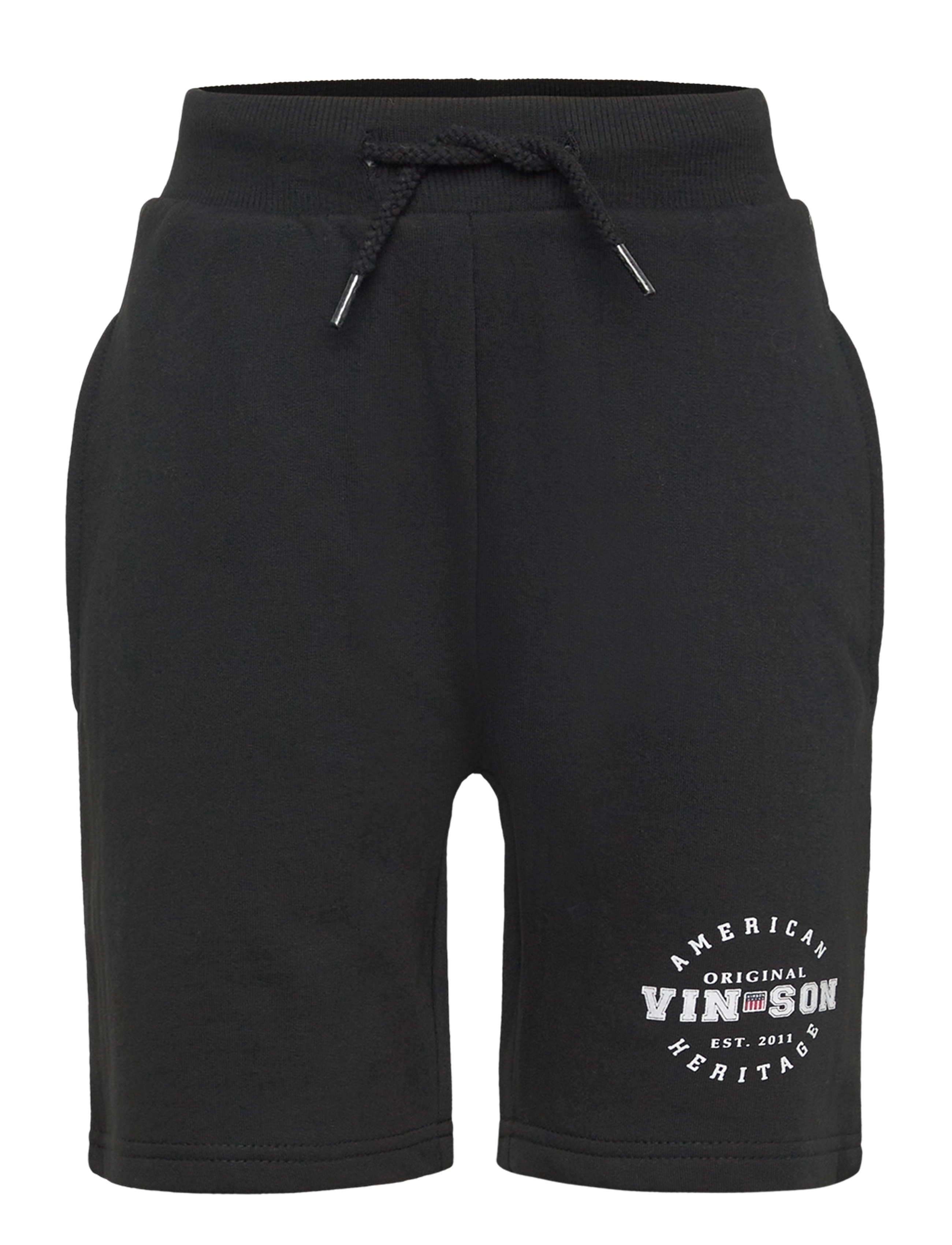 VINSON Ruger cot pe sw VIN JRB SHORTS - Tøj - 19-4004TCX TAP SHOE / black