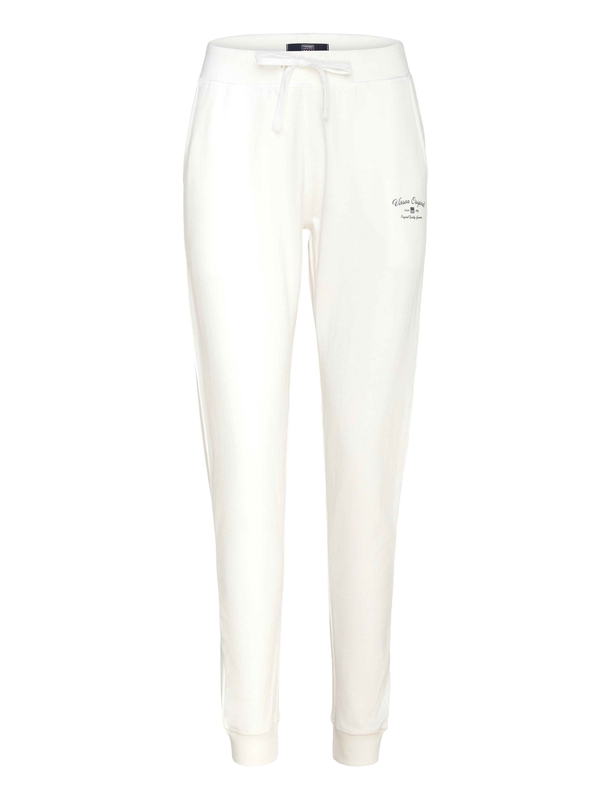 VINSON Ruth reg cot pe sw VIN W PANTS - Kläder - 11-4201TCX CLOUD DANCER / white