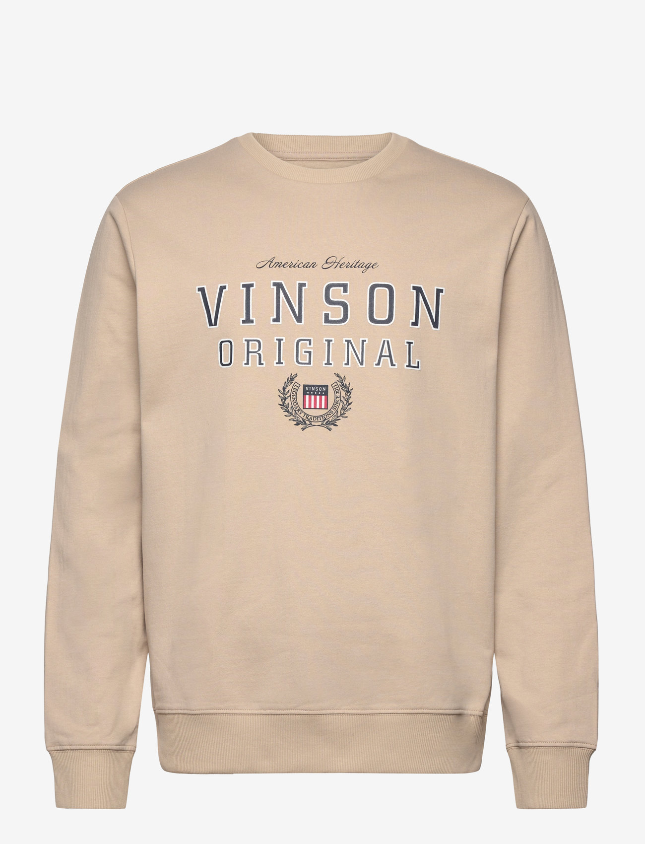 VINSON - Randy reg cw cot pe VIN M SW - sweatshirts - 15-1304tcx humus - 0