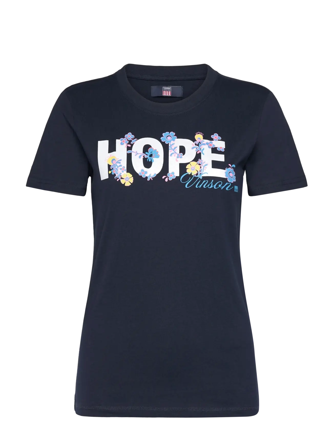 VINSON Randi reg cot sj VIN W TEE - Riided - 19-4020TCX DARK SAPPHIRE / navy