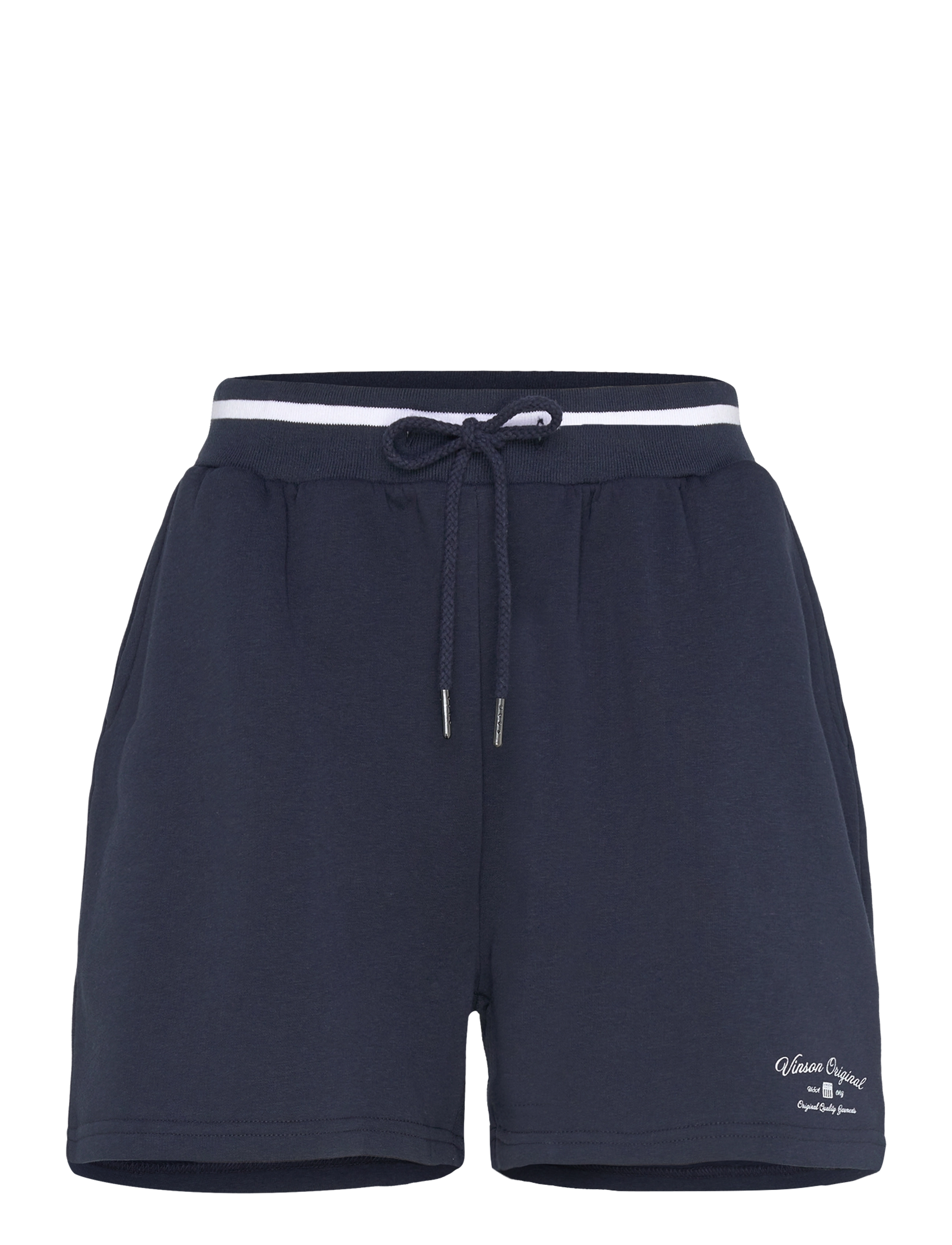 VINSON Ronja cot pe sw vin w shorts - Kläder - 19-4020TCX DARK SAPPHIRE / navy