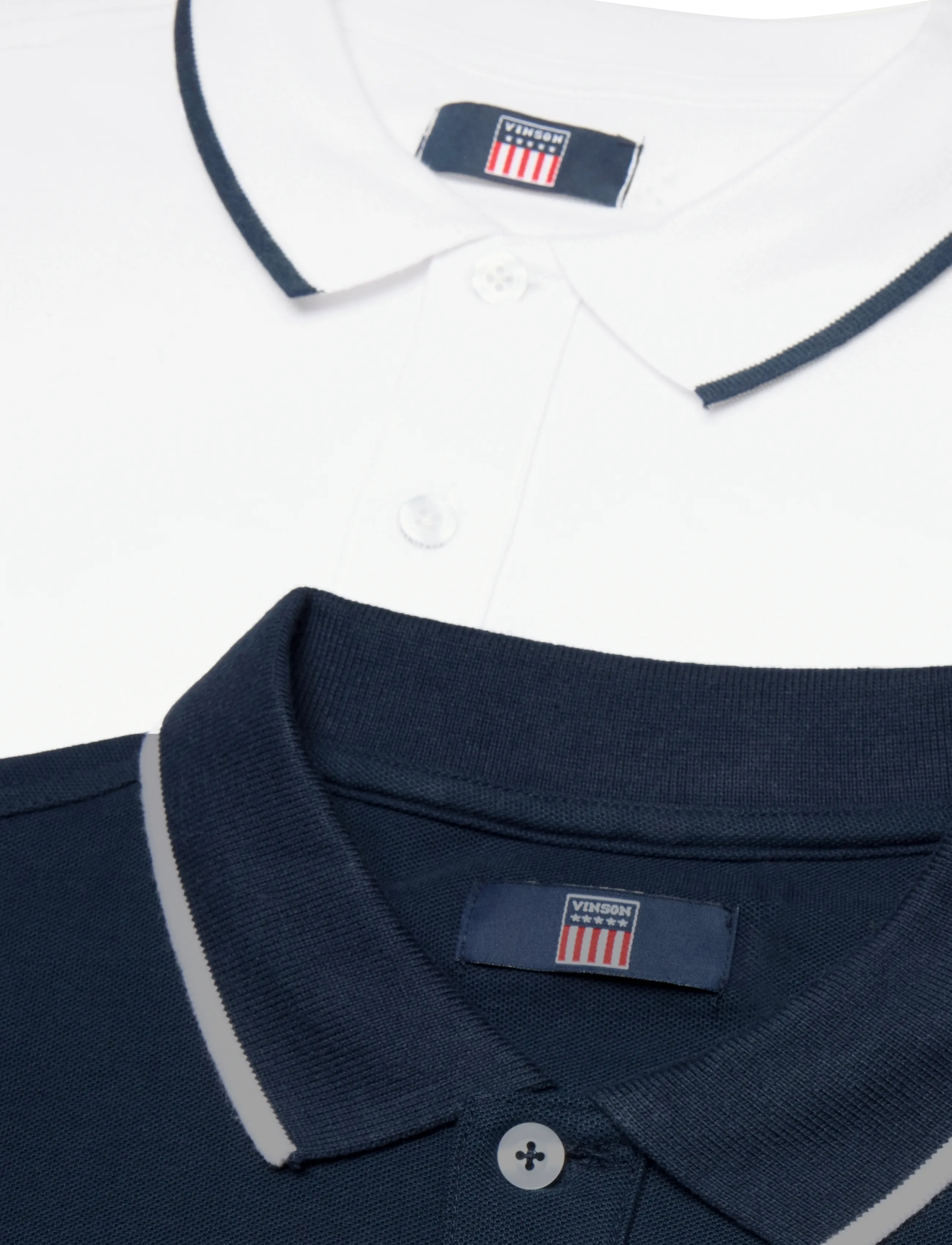 VINSON - Ronald 2 pk reg cot VIN M POLO - madalaimad hinnad - darksapphire/white - 2