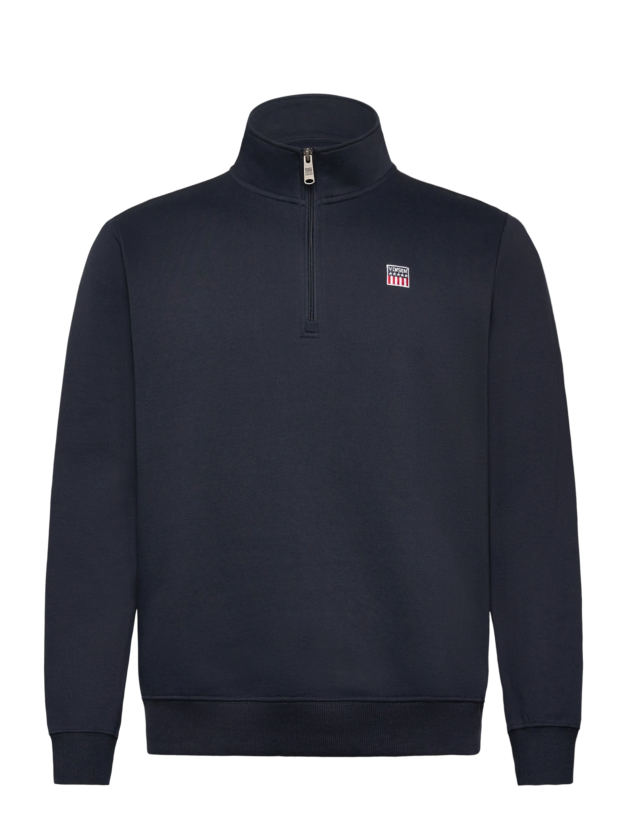 VINSON Glyn reg hz cot pe vin m sw - Sweatshirts & hættetrøjer - DARK SAPPHIRE / navy