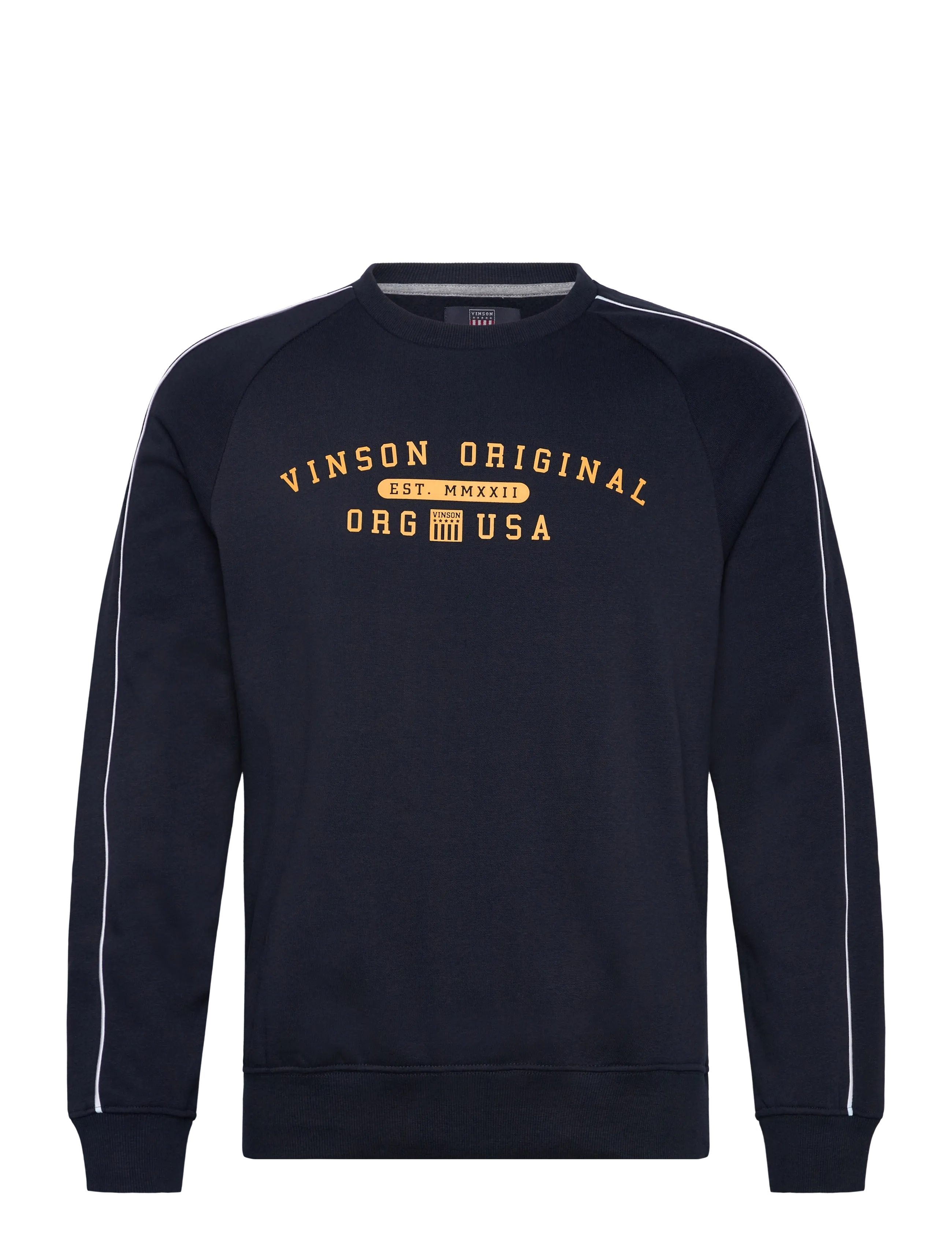 VINSON Gio reg cw cot pe vin m sw - Sweatshirts & hættetrøjer - DARK SAPPHIRE / navy