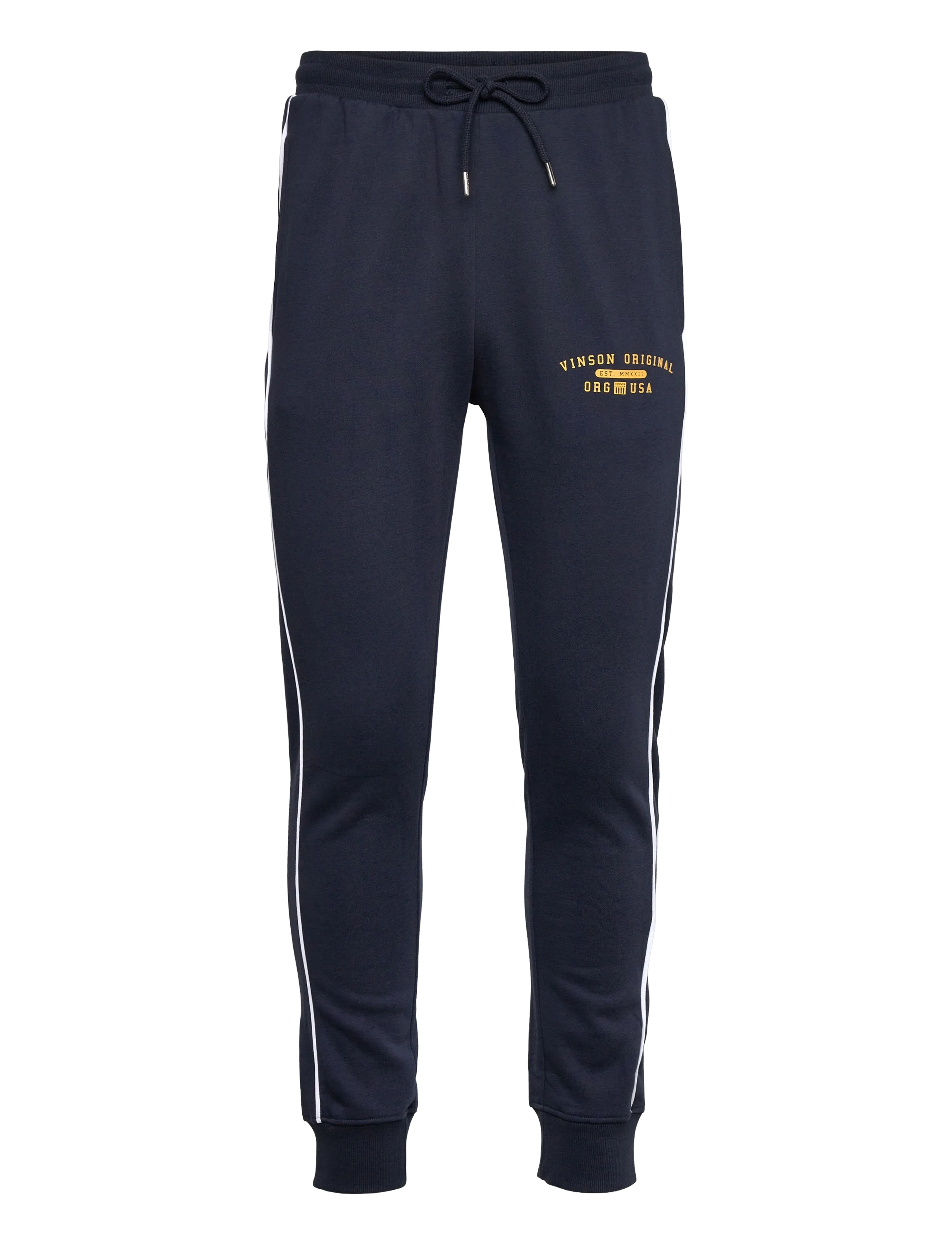 VINSON Graham reg cot sw vin m pant - Sportiska stila bikses - DARK SAPPHIRE / navy