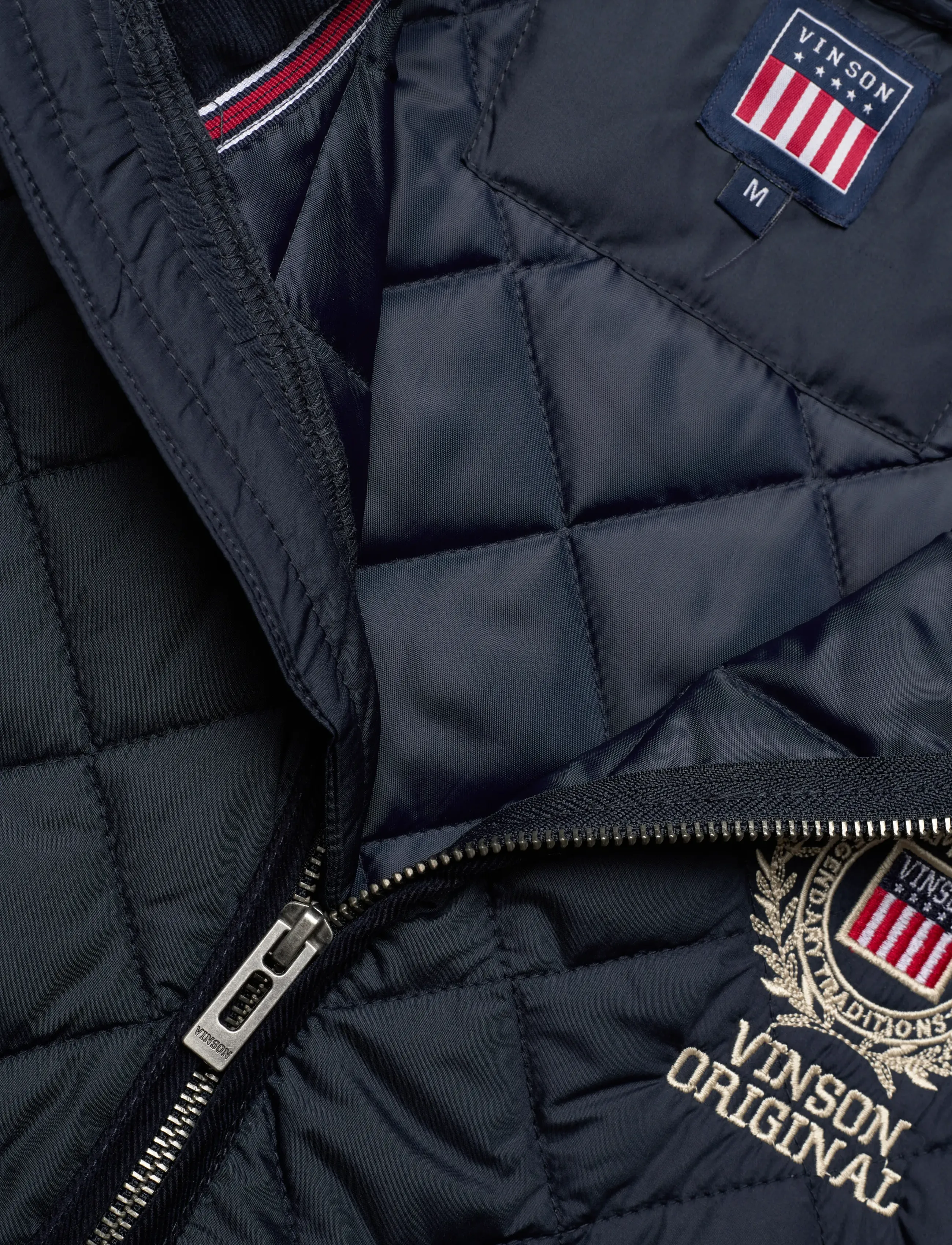 VINSON - Gianni reg vest pe vin m otw - westen - dark sapphire - 2