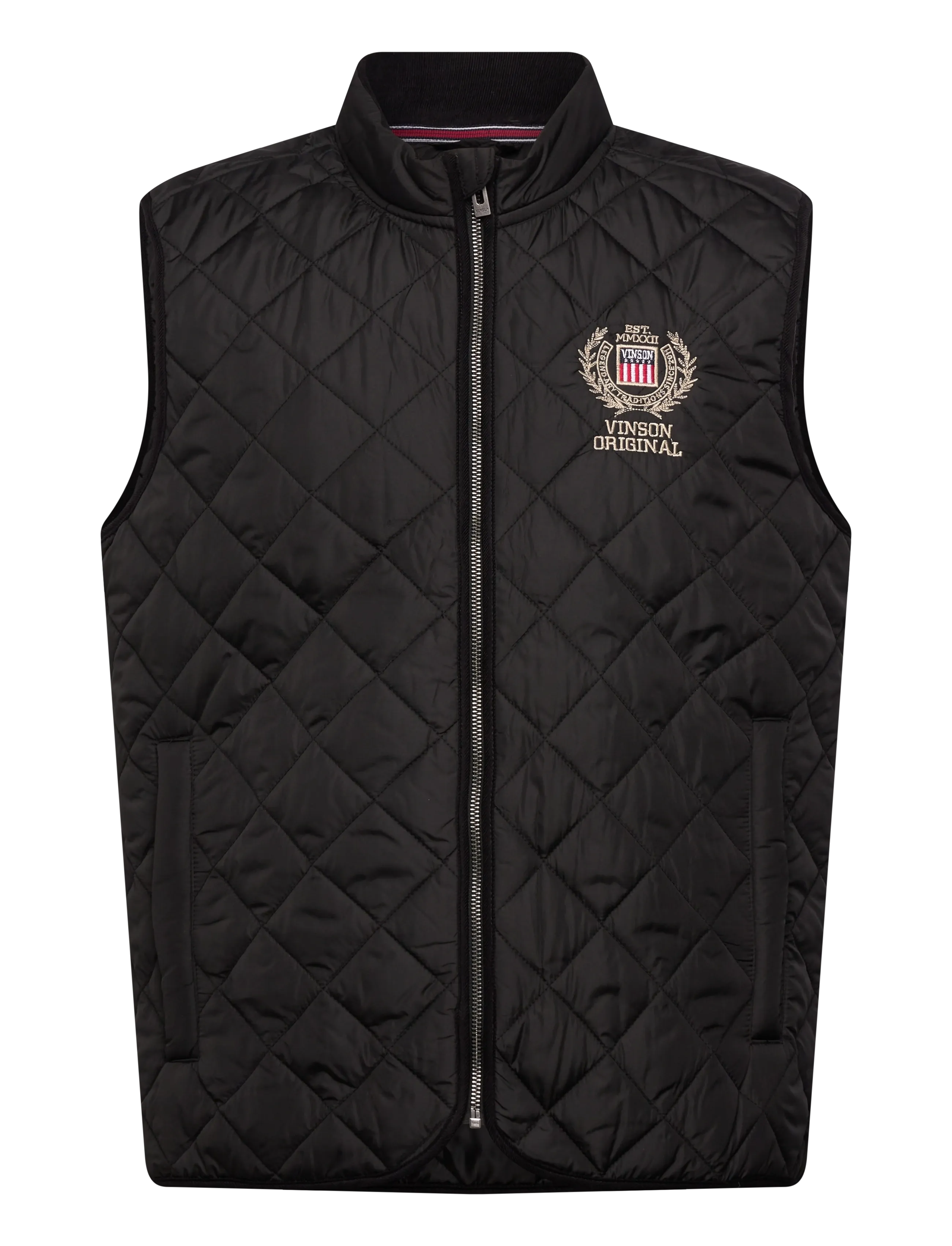 VINSON Gianni Reg Vest Pe Vin M Otw Schwarz - S - Herren