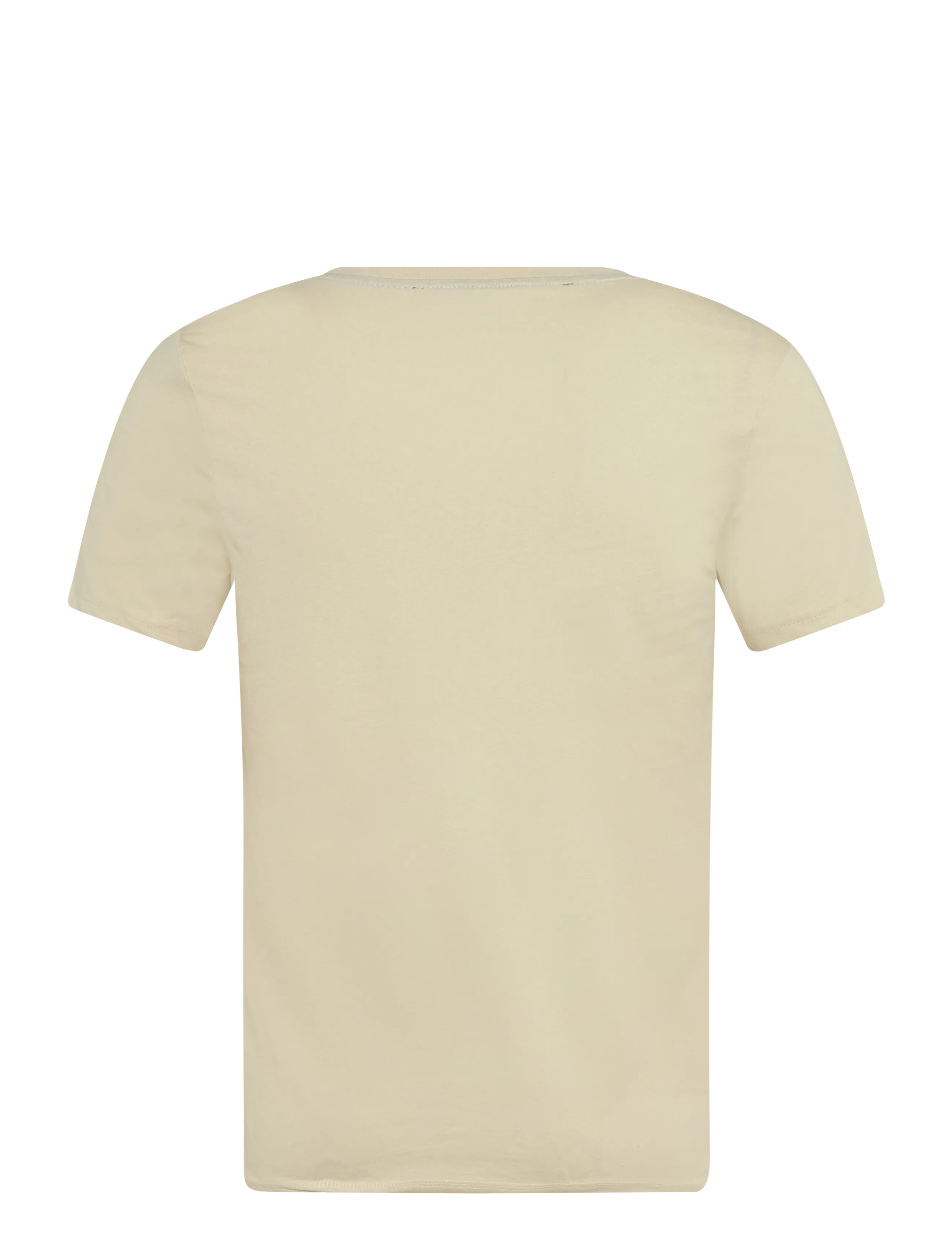 VINSON - Gilli reg cot sj vin w tee - laveste priser - parchment - 2