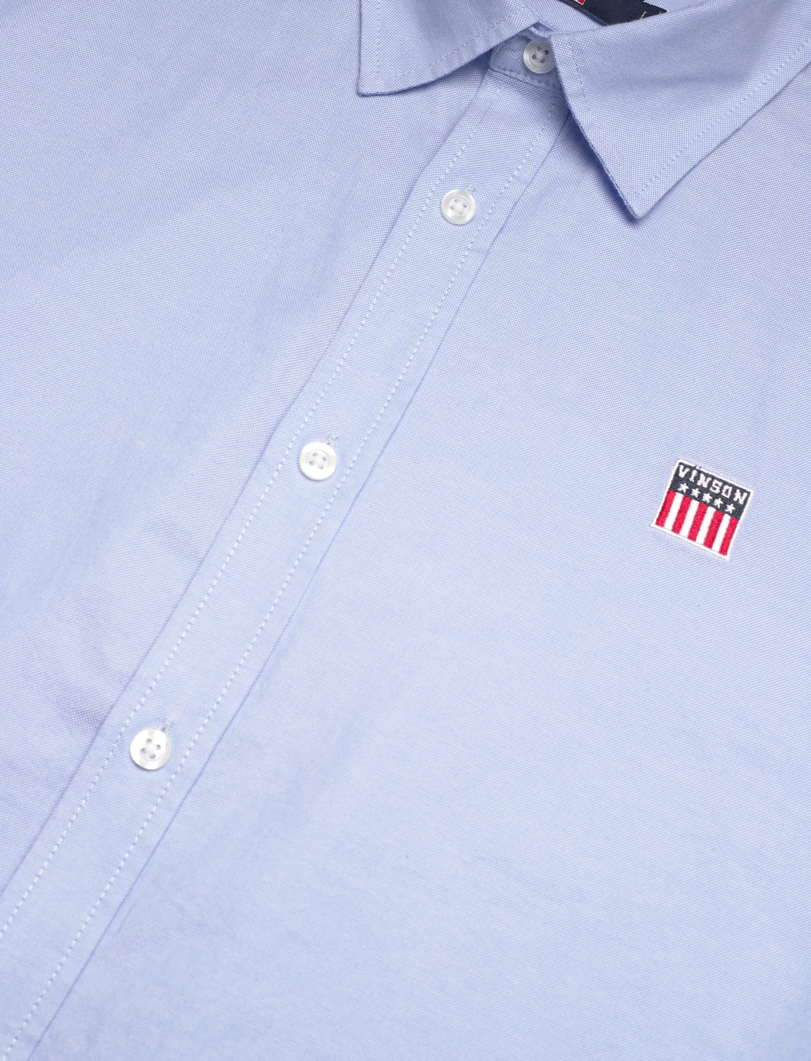 VINSON - Pedro reg cot vin m shirt - laveste priser - light blue - 3