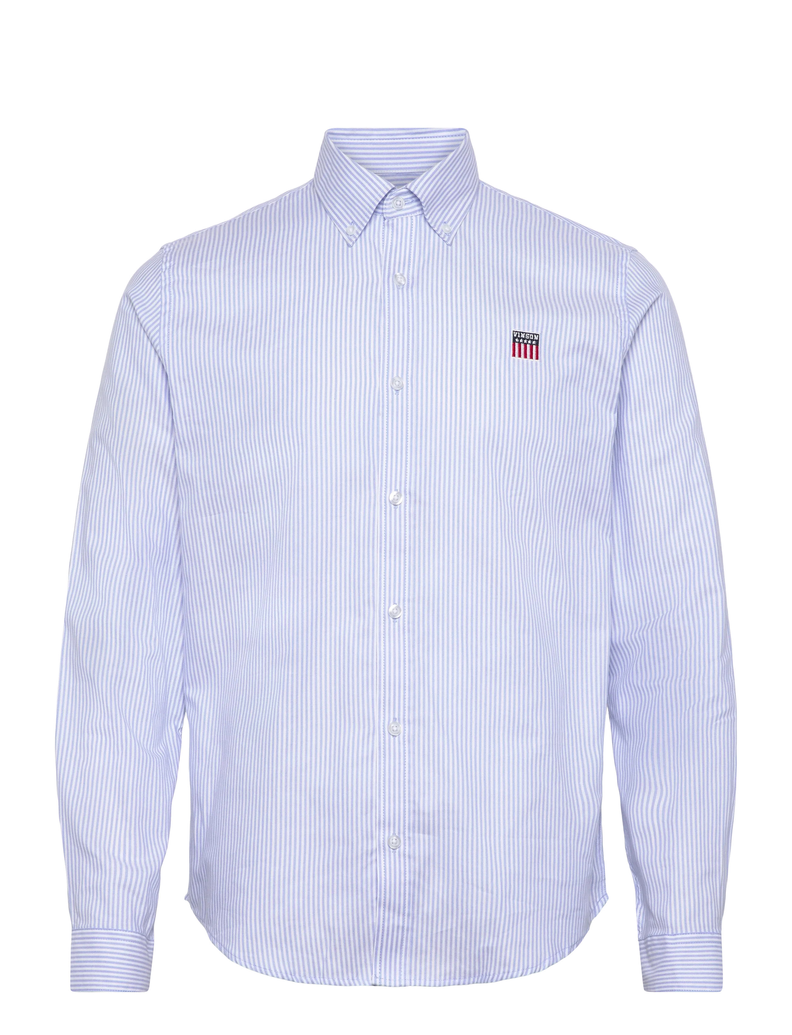 VINSON Pedro Reg Cot Vin M Shirt Blau - XL - Herren