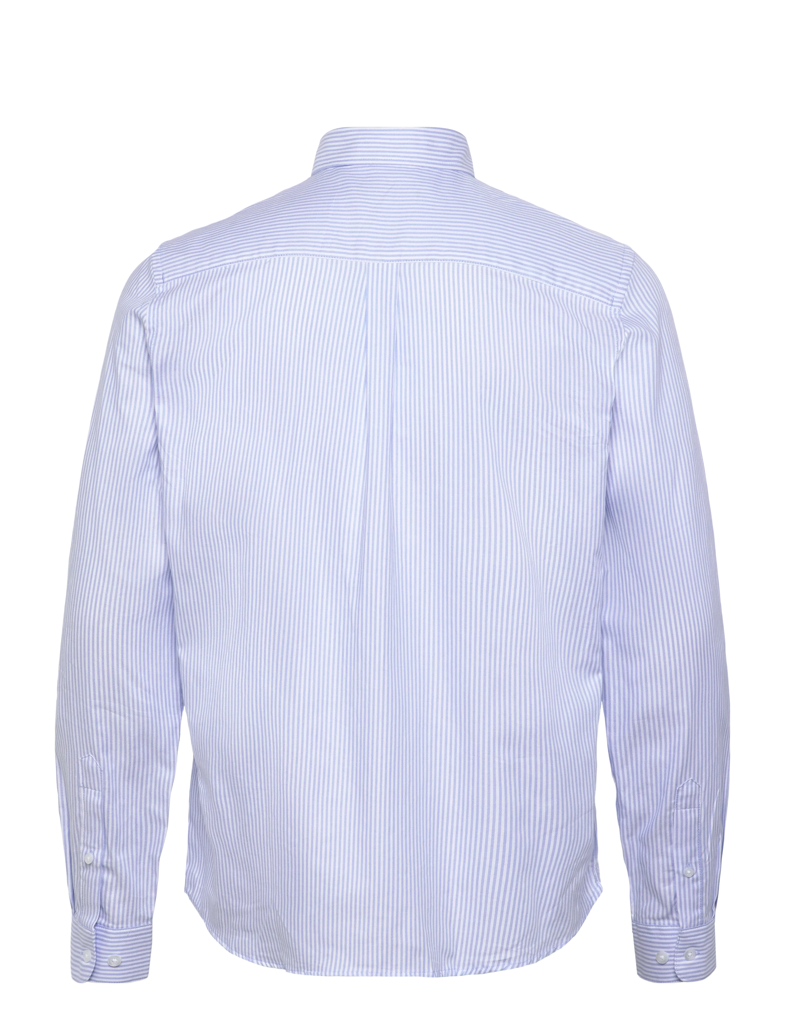 VINSON - Pedro reg cot vin m shirt - laveste priser - light blue stripe - 1