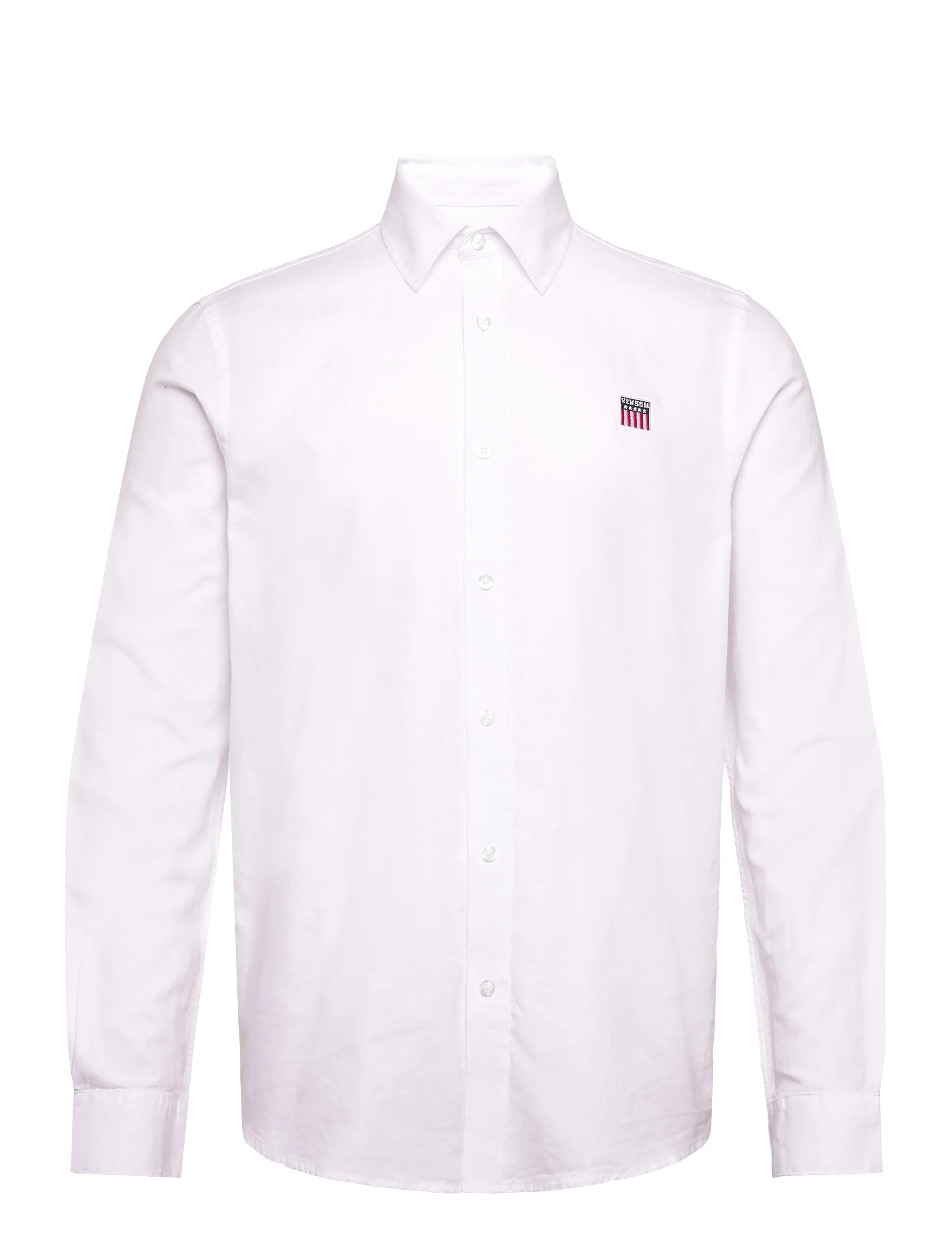 VINSON Pedro reg cot vin m shirt - Skjorter - WHITE / white