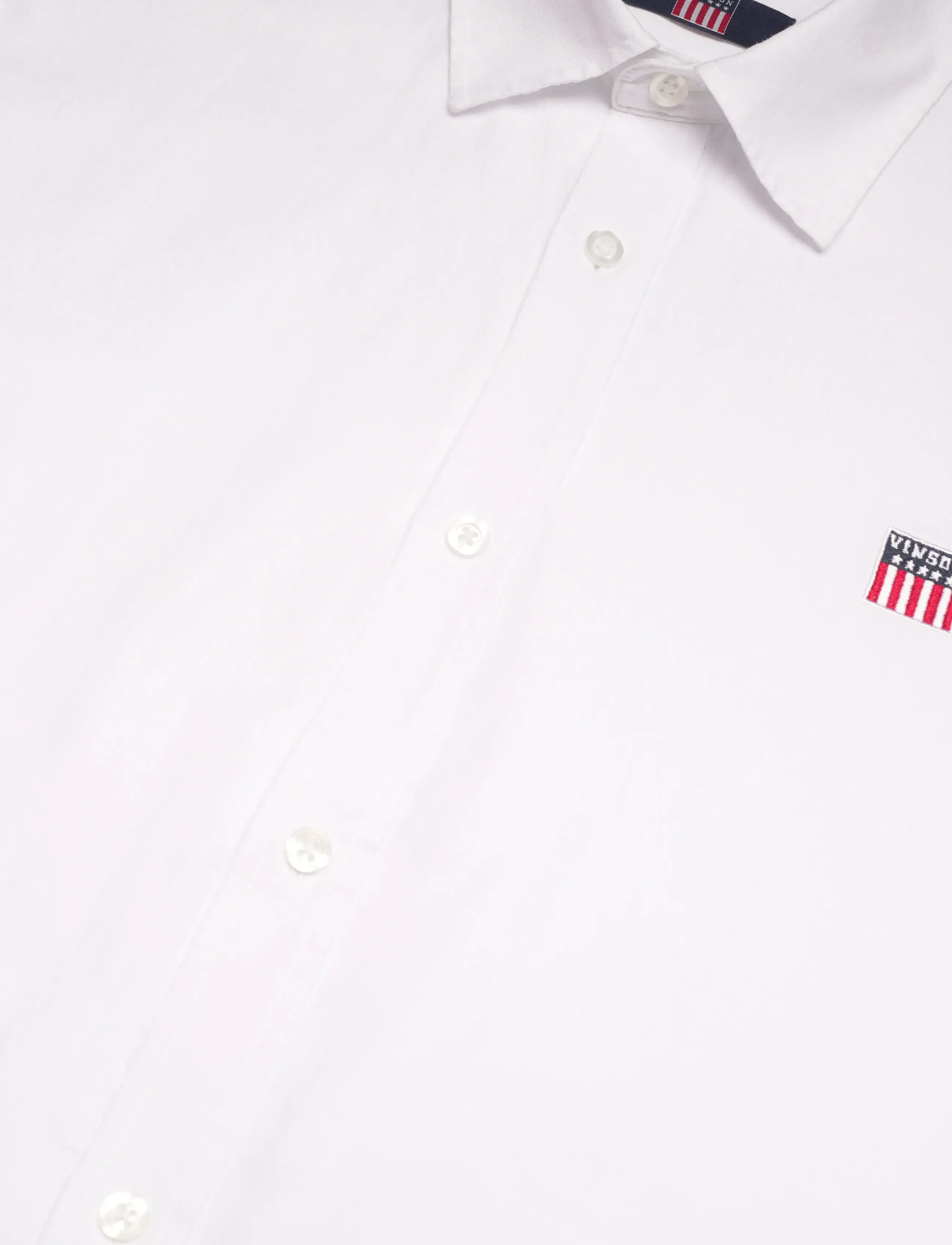VINSON - Pedro reg cot vin m shirt - laveste priser - white - 3