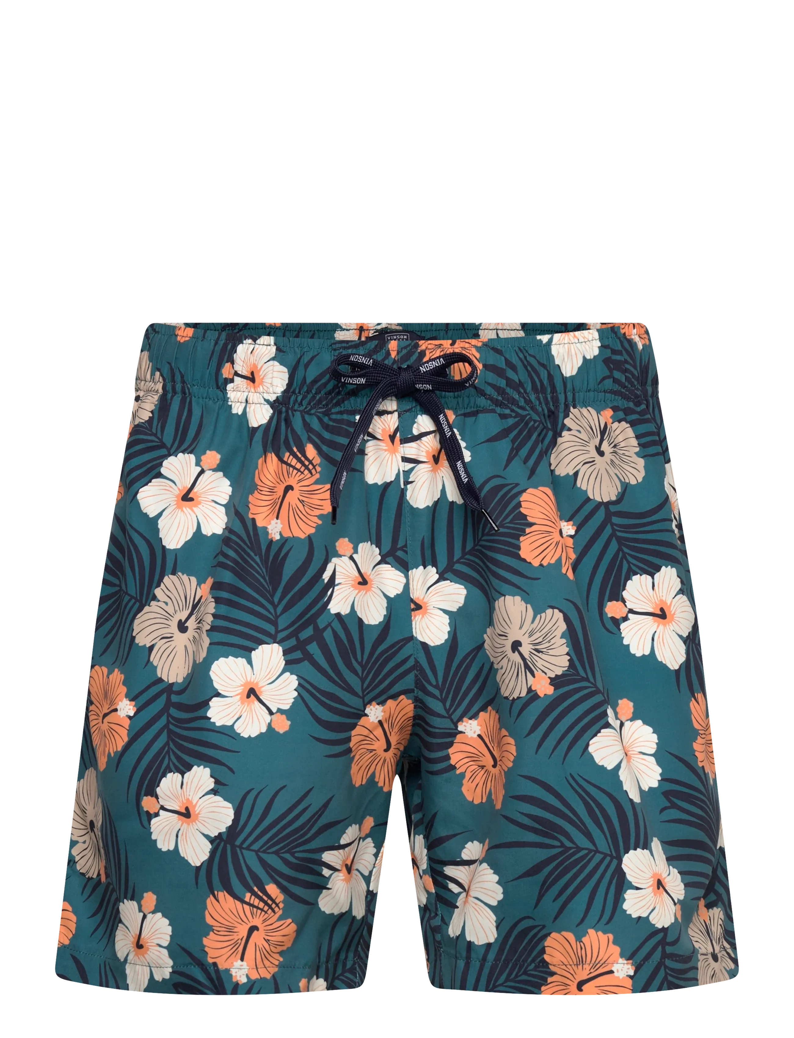 VINSON VINSON SPENCER REG SWIM Men - Kläder - 19-4517TCX MEDITERRANEA / multi