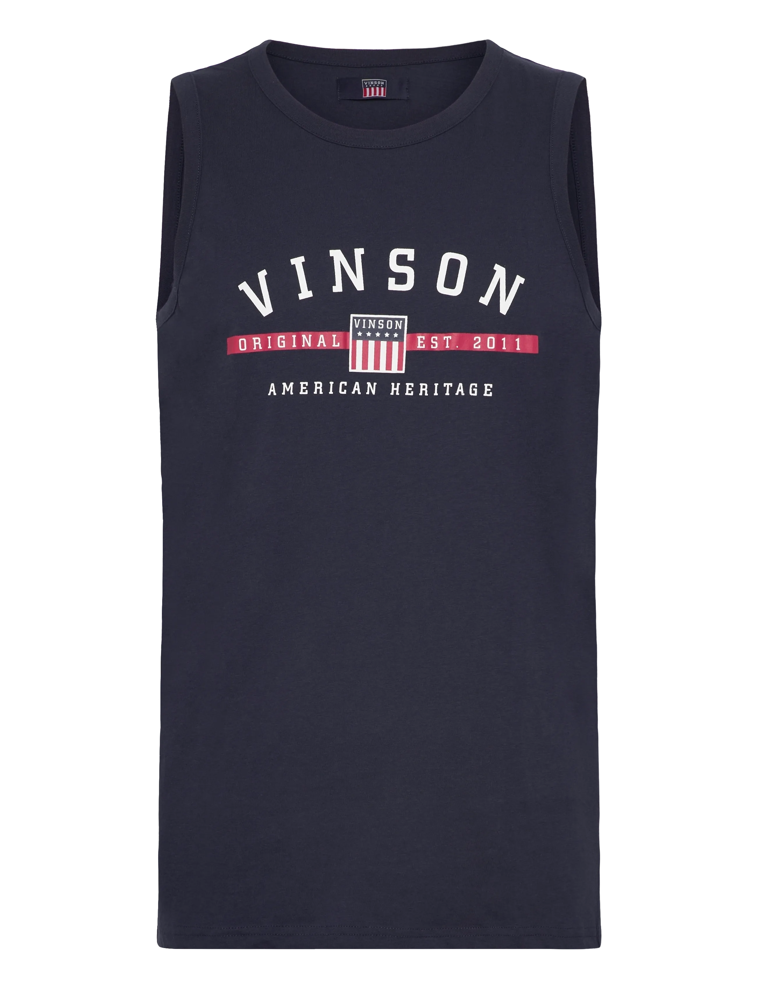 VINSON SONNY REG SJ VIN M TANK - Kläder - 19-4020TCX DARK SAPPHIRE / navy