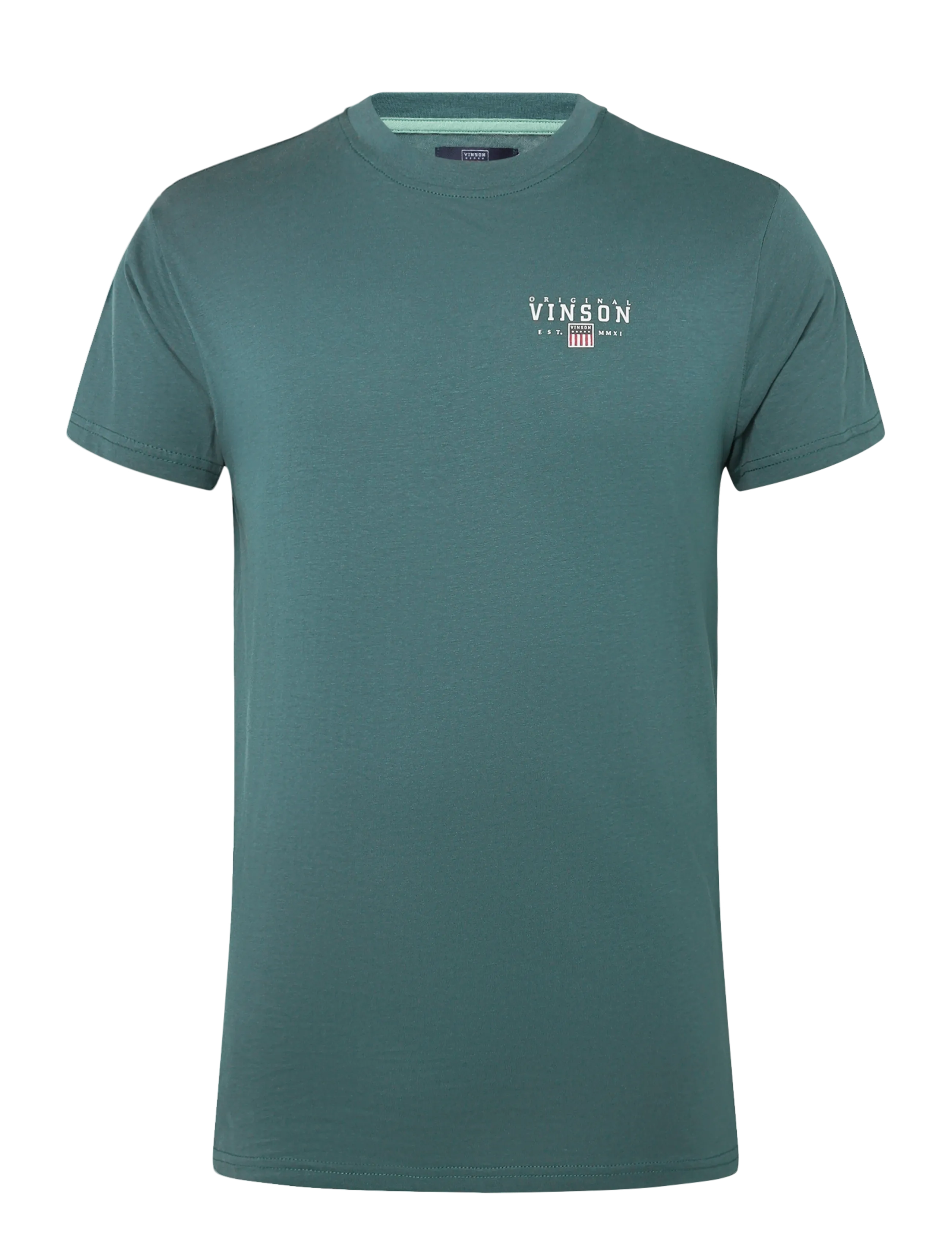 VINSON SILAS REG COT SJ VIN M TEE - Booztlet only men - MEDITERRANEA / blue