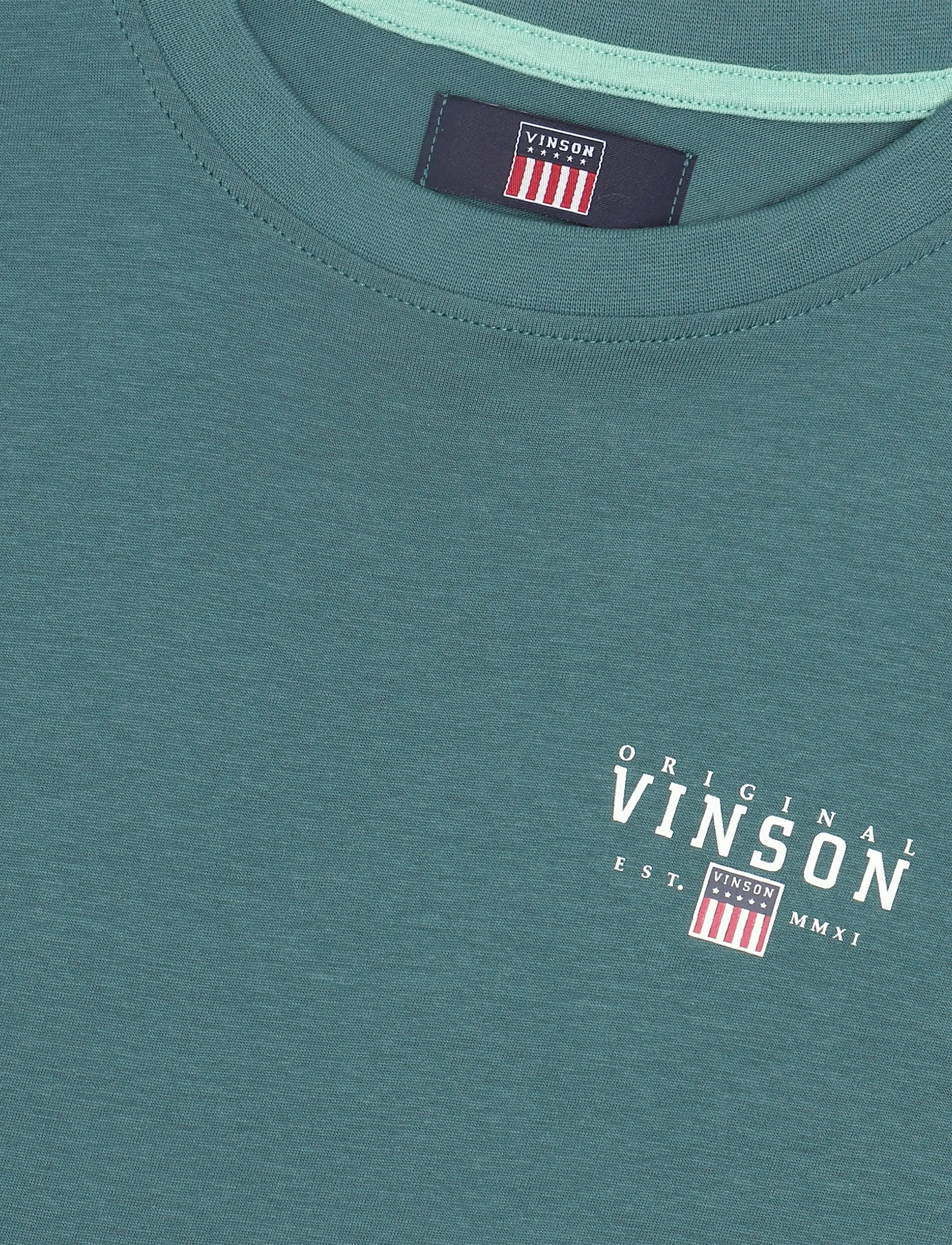 VINSON - SILAS REG COT SJ VIN M TEE - die niedrigsten preise - mediterranea - 2