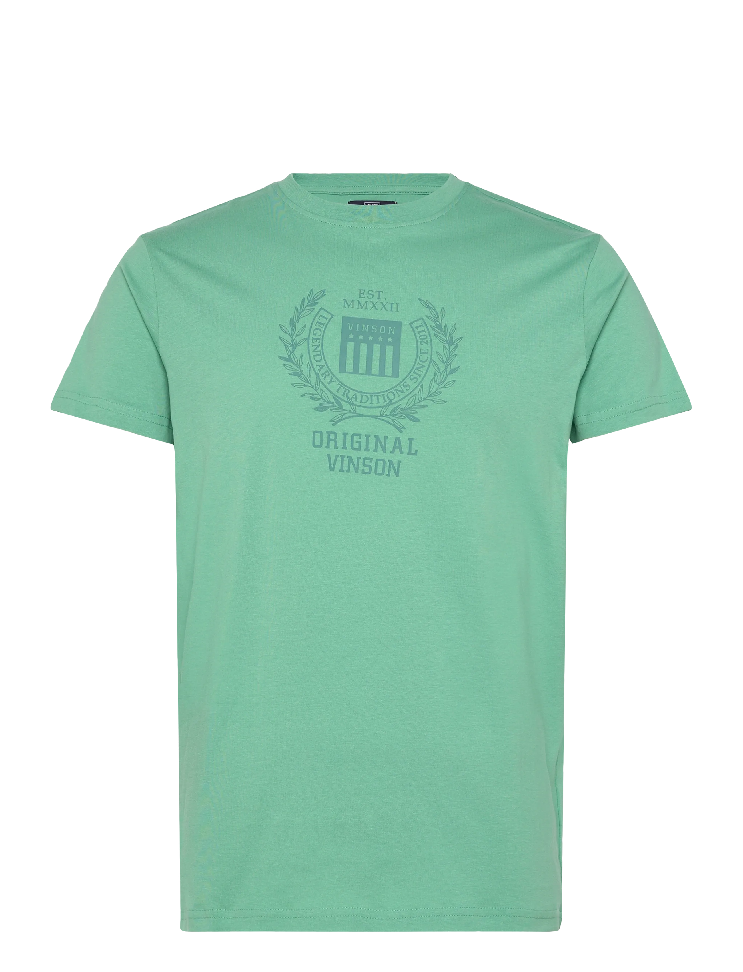 VINSON Vinson Samuel Reg Tee Herren Grün - S - Herren