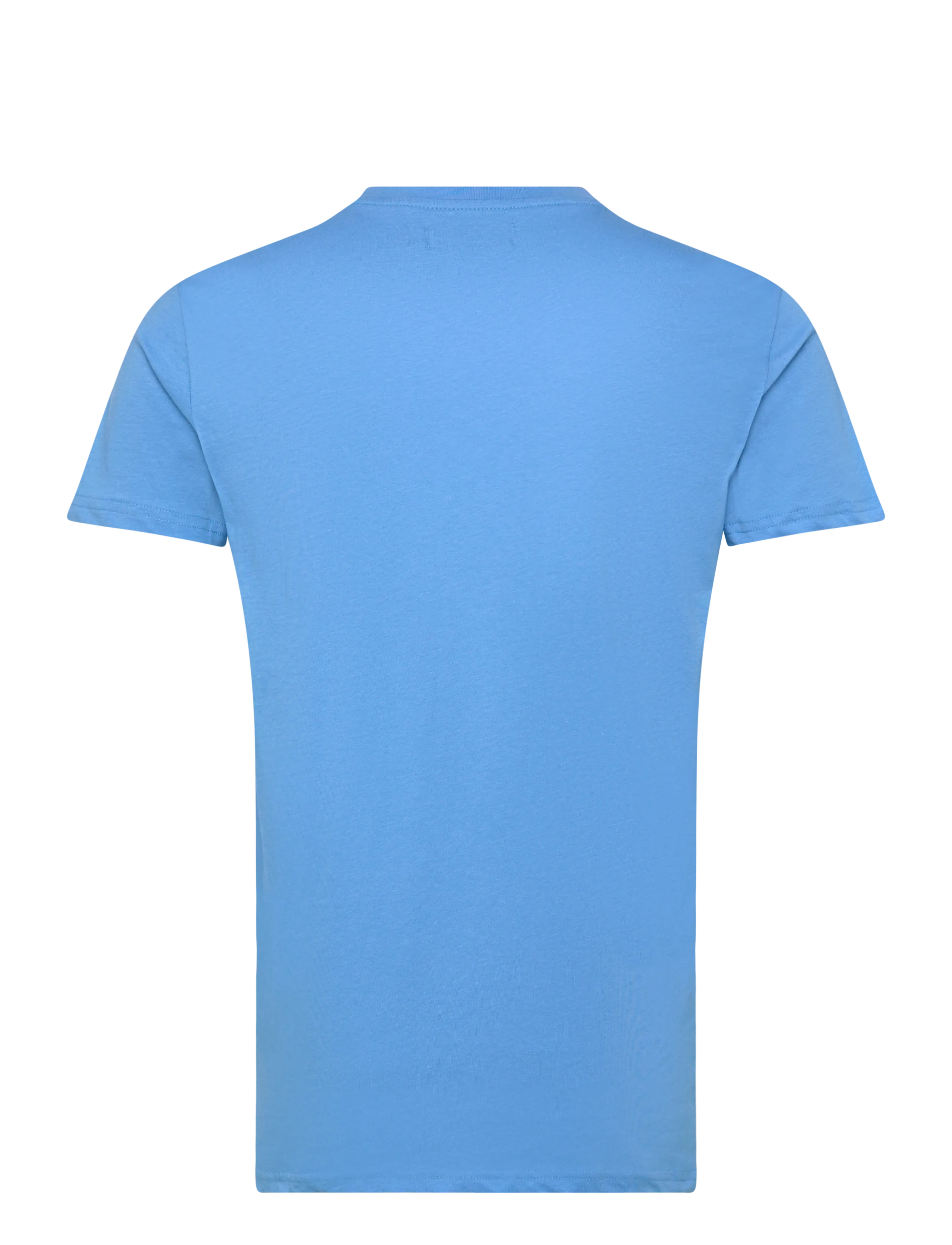 VINSON - VINSON SAMUEL REG TEE Men - laveste priser - 17-4139tcx azure blue - 1