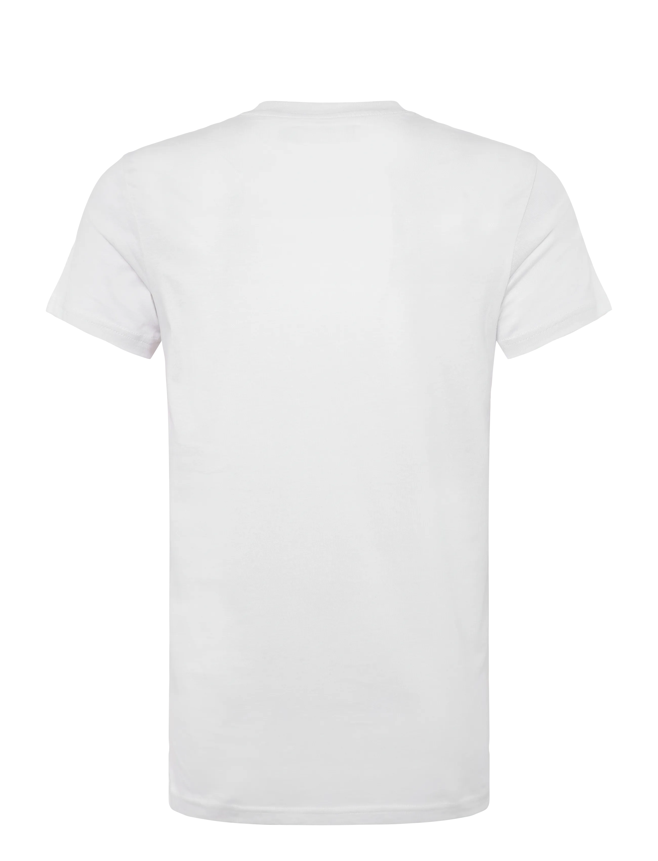 VINSON - STEVIE REG COT VIN M TEE - laveste priser - bright white - 1