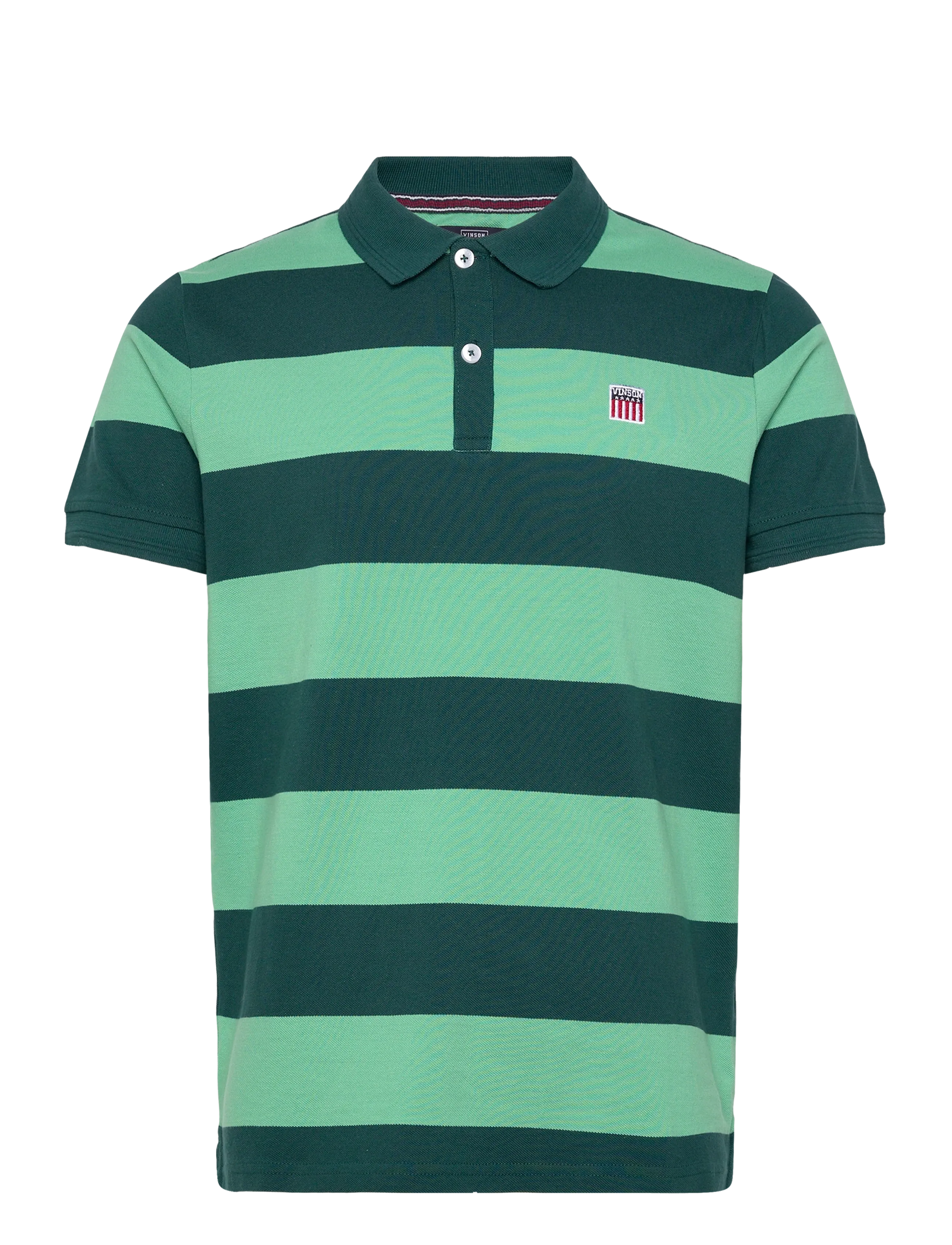 VINSON SAMIR REG COT PQ VIN M POLO - Kläder - 16-5919TCX CRÈME DE MENTHE / green