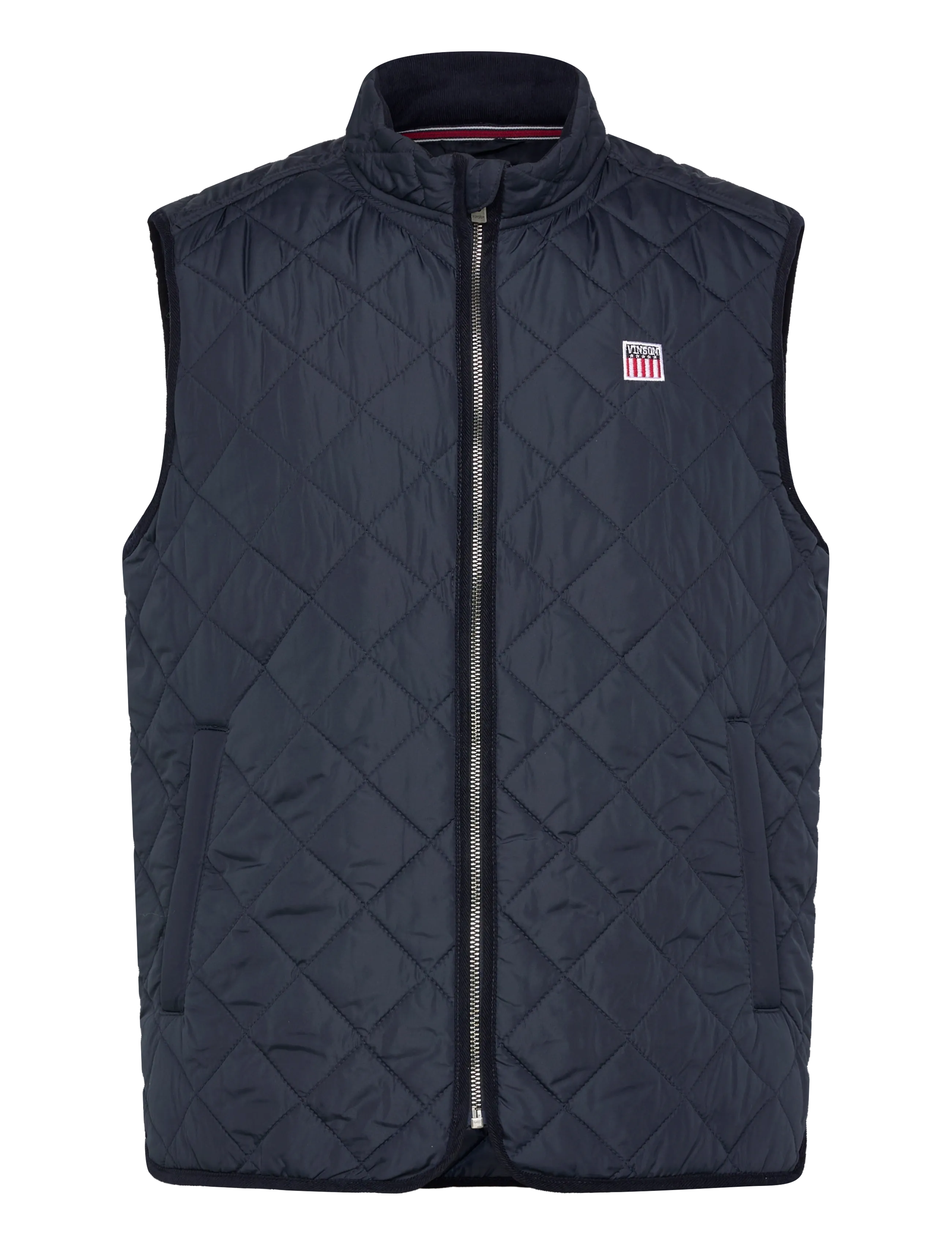 VINSON STUART REG PE VEST VIN M OTW - Kläder - 19-4020TCX DARK SAPPHIRE / navy