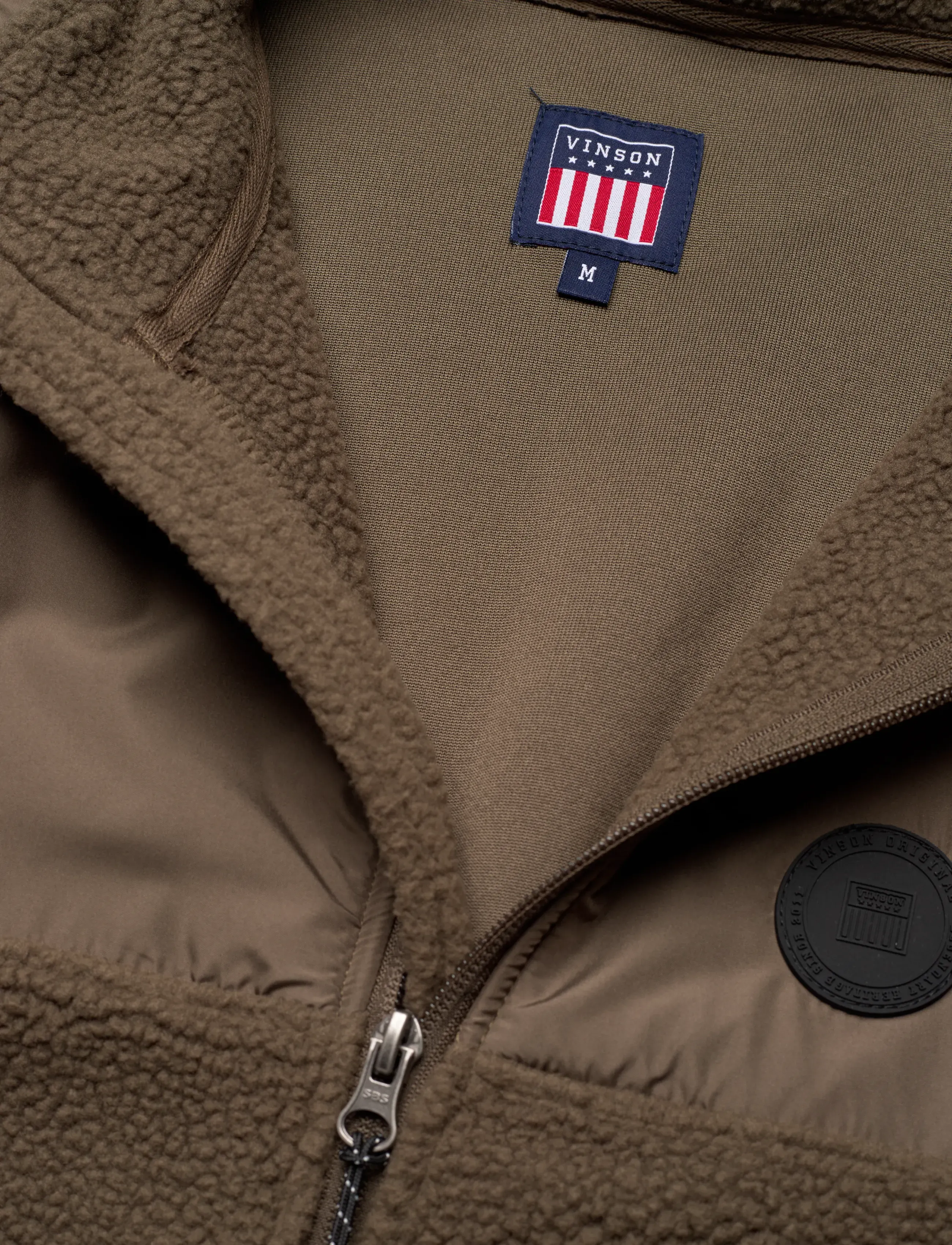 VINSON - SANTO REG FLEECE VIN M OTW - sweatshirts - 19-0823tcx crocodile - 2