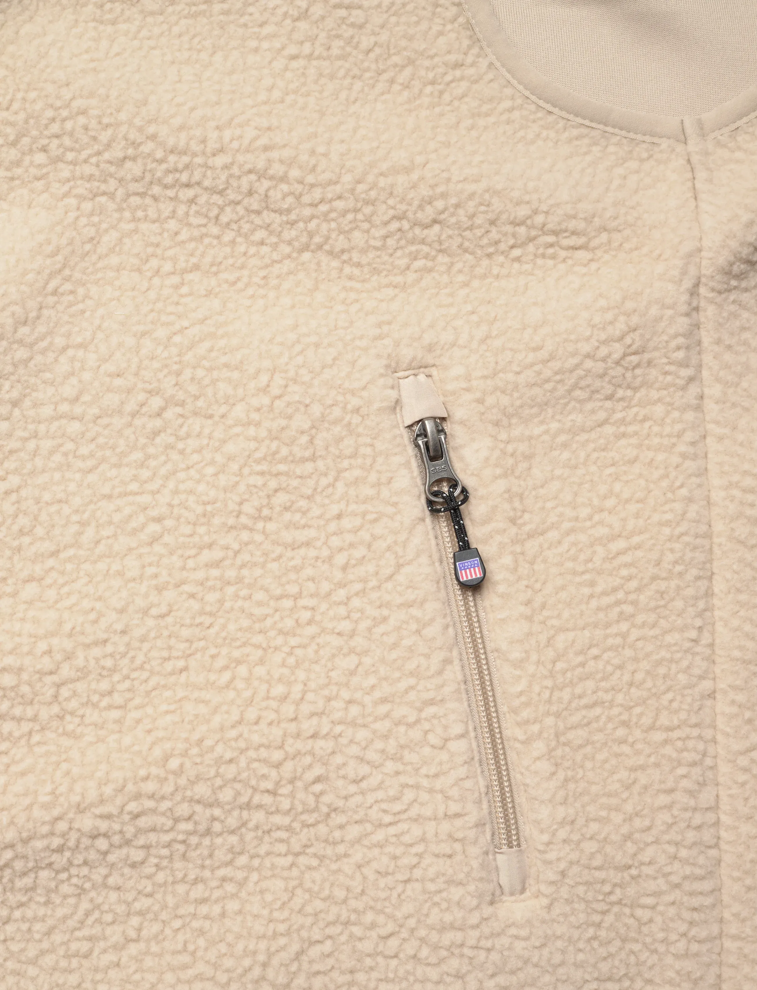 VINSON - SAMMIE FLEECE VEST VIN M OTW - vests - 15-1304tcx humus - 3