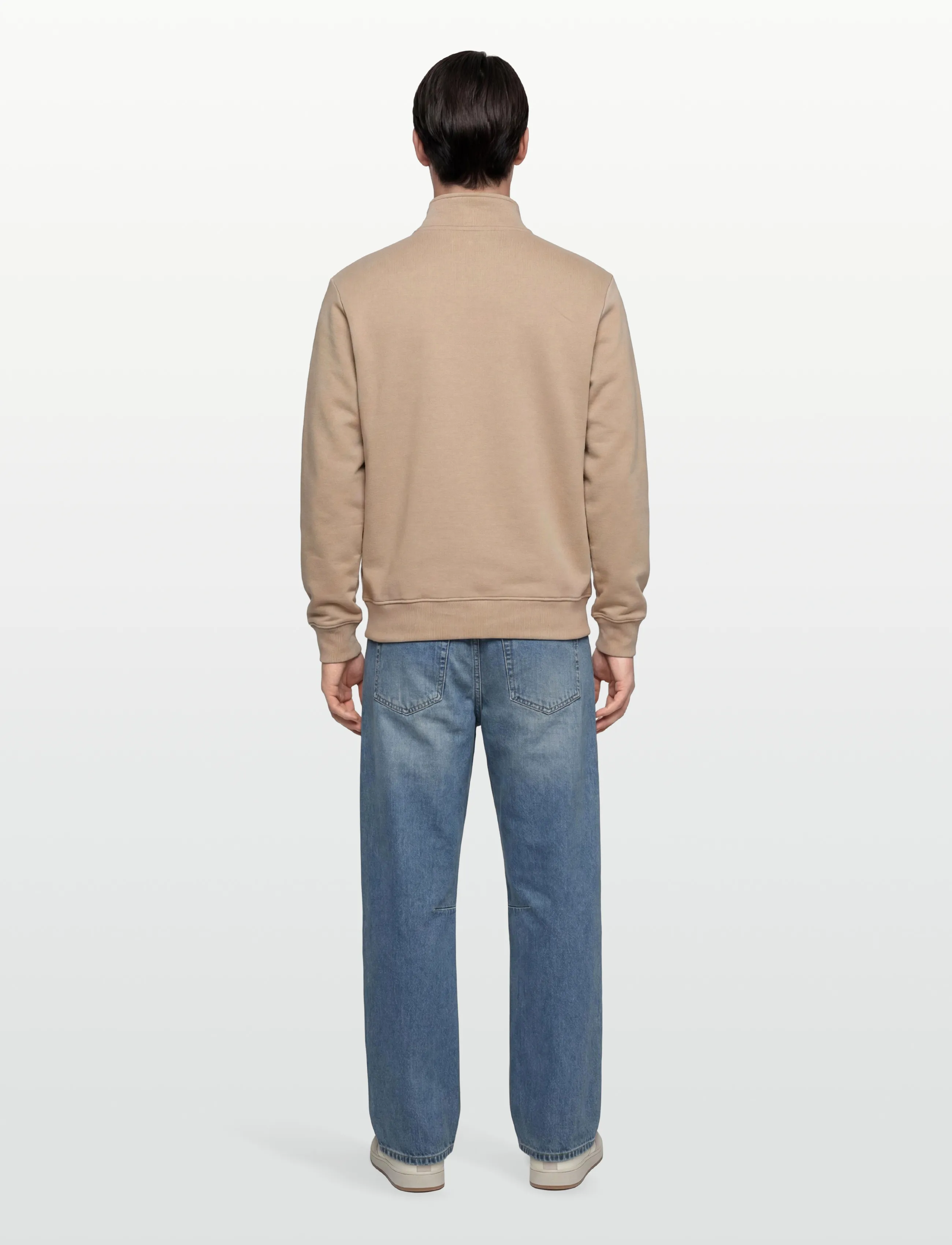 VINSON - SULLY REG FZ COT PE VIN M SW - sweatshirts - 15-1304tcx humus - 4