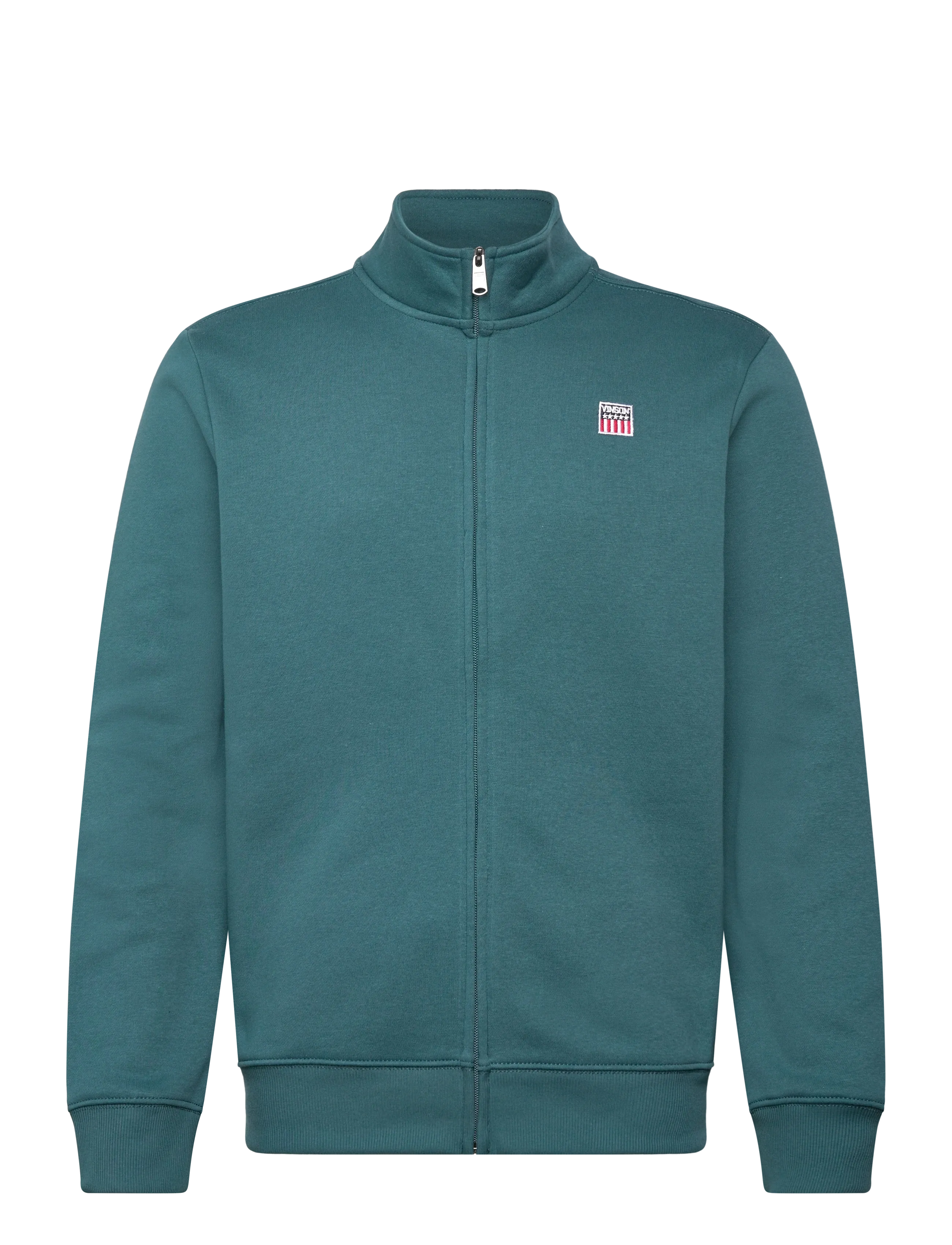 VINSON Sully Reg Fz Cot Pe Vin M Sw Grün - S - Herren
