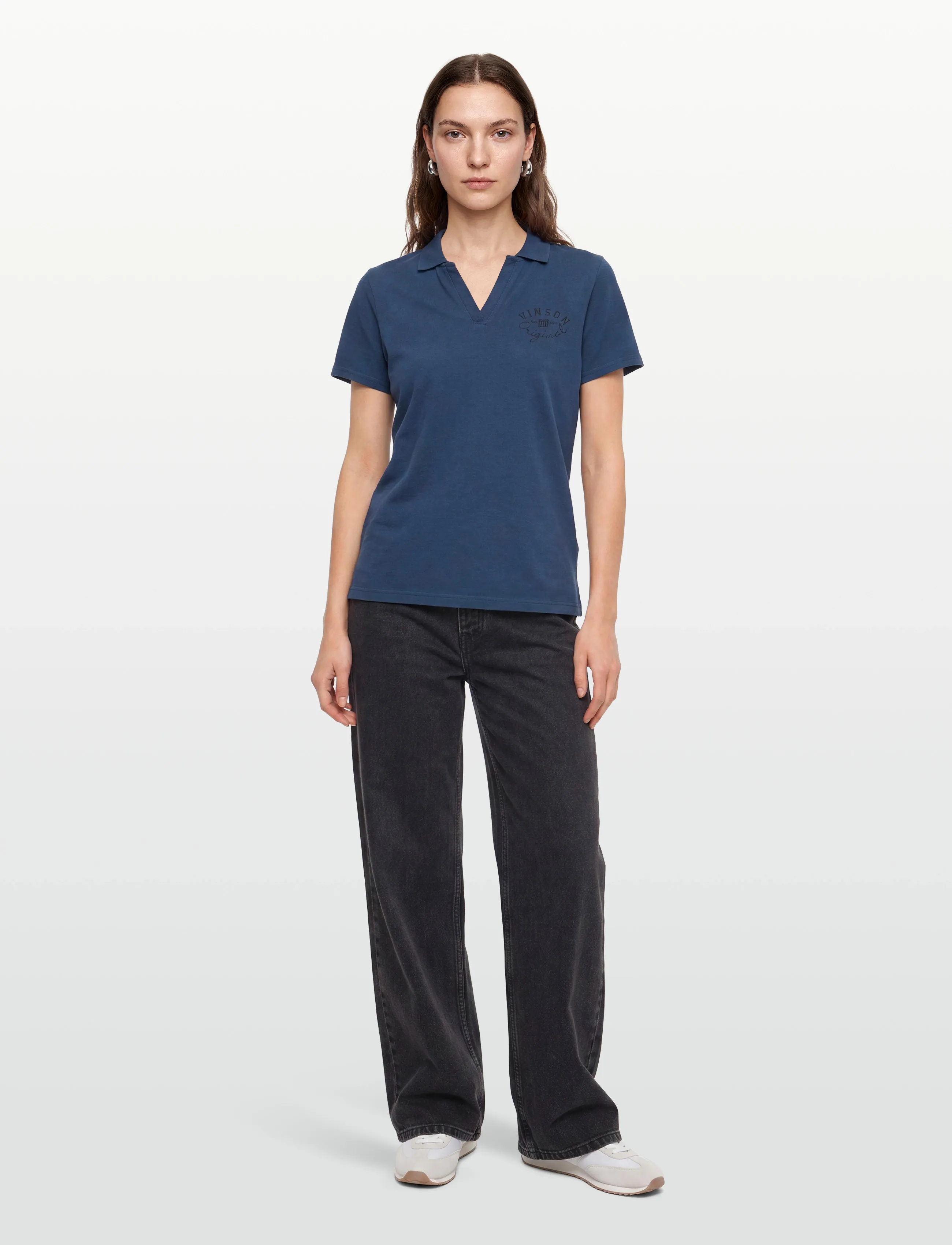 VINSON - SALLY REG COT VIN W POLO - die niedrigsten preise - true navy - 0