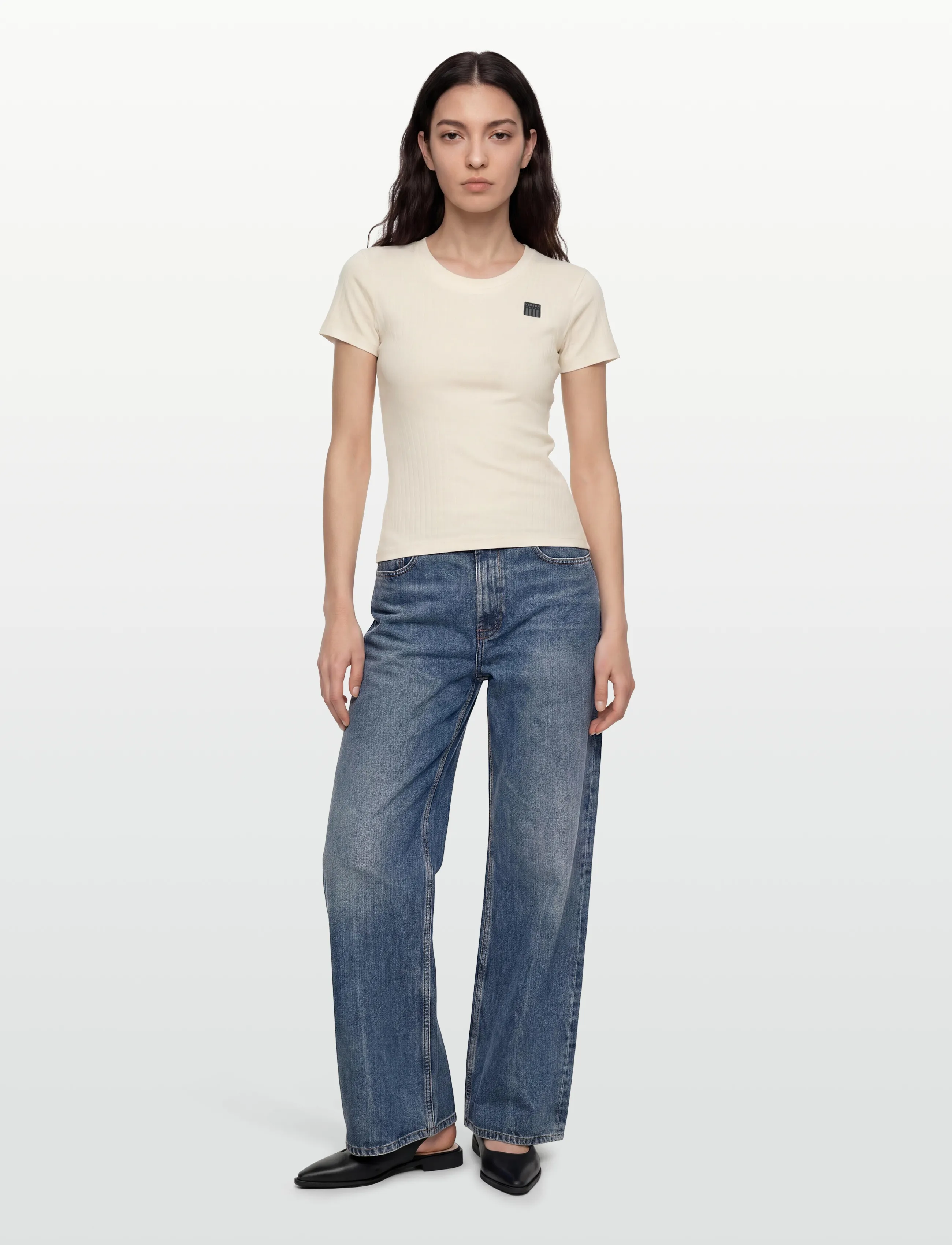 VINSON - SUSAN REG COT VIN W TEE - laveste priser - 11-4201tcx cloud dancer - 0