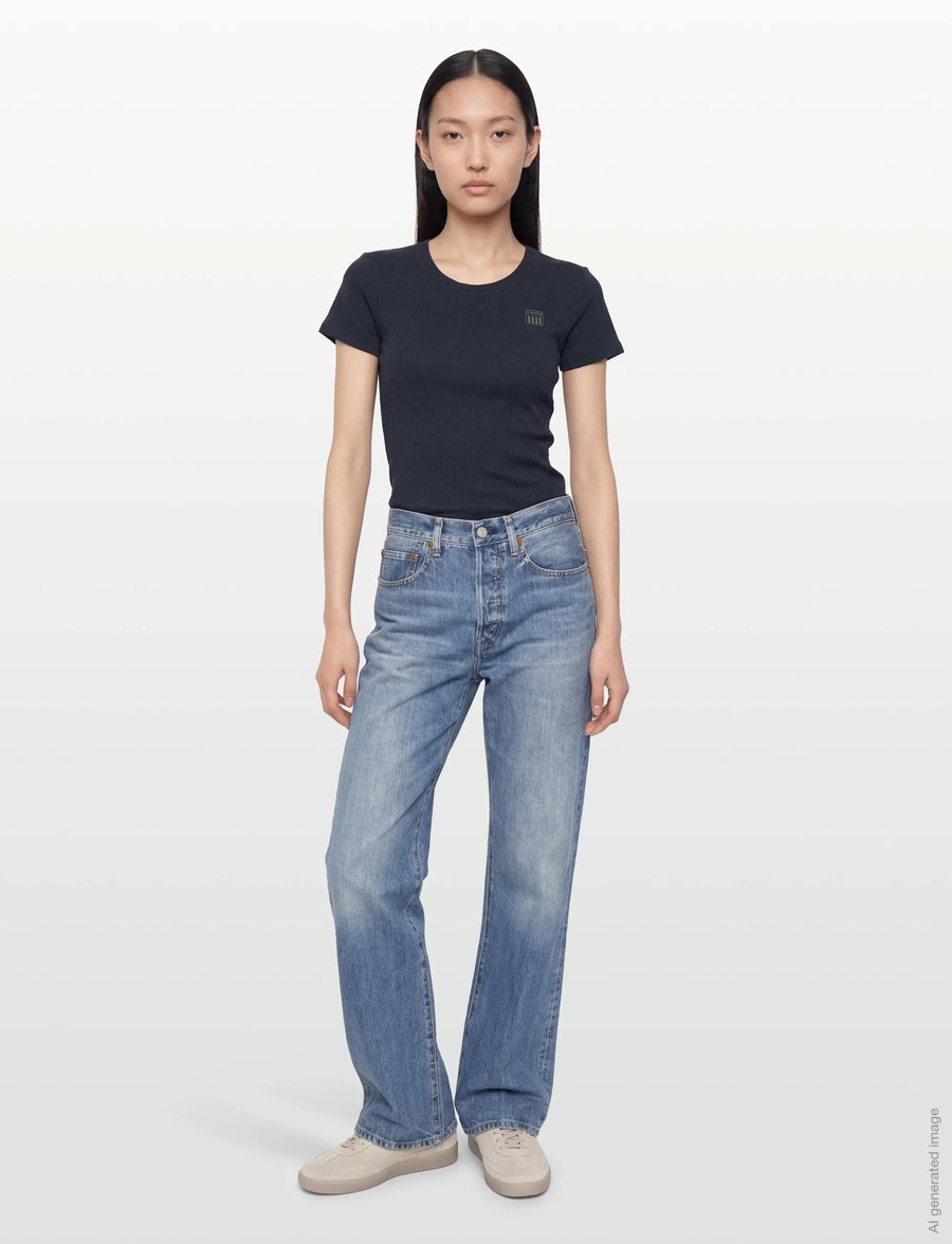 VINSON - SUSAN REG COT VIN W TEE - t-särgid - 19-4020tcx dark sapphire - 0