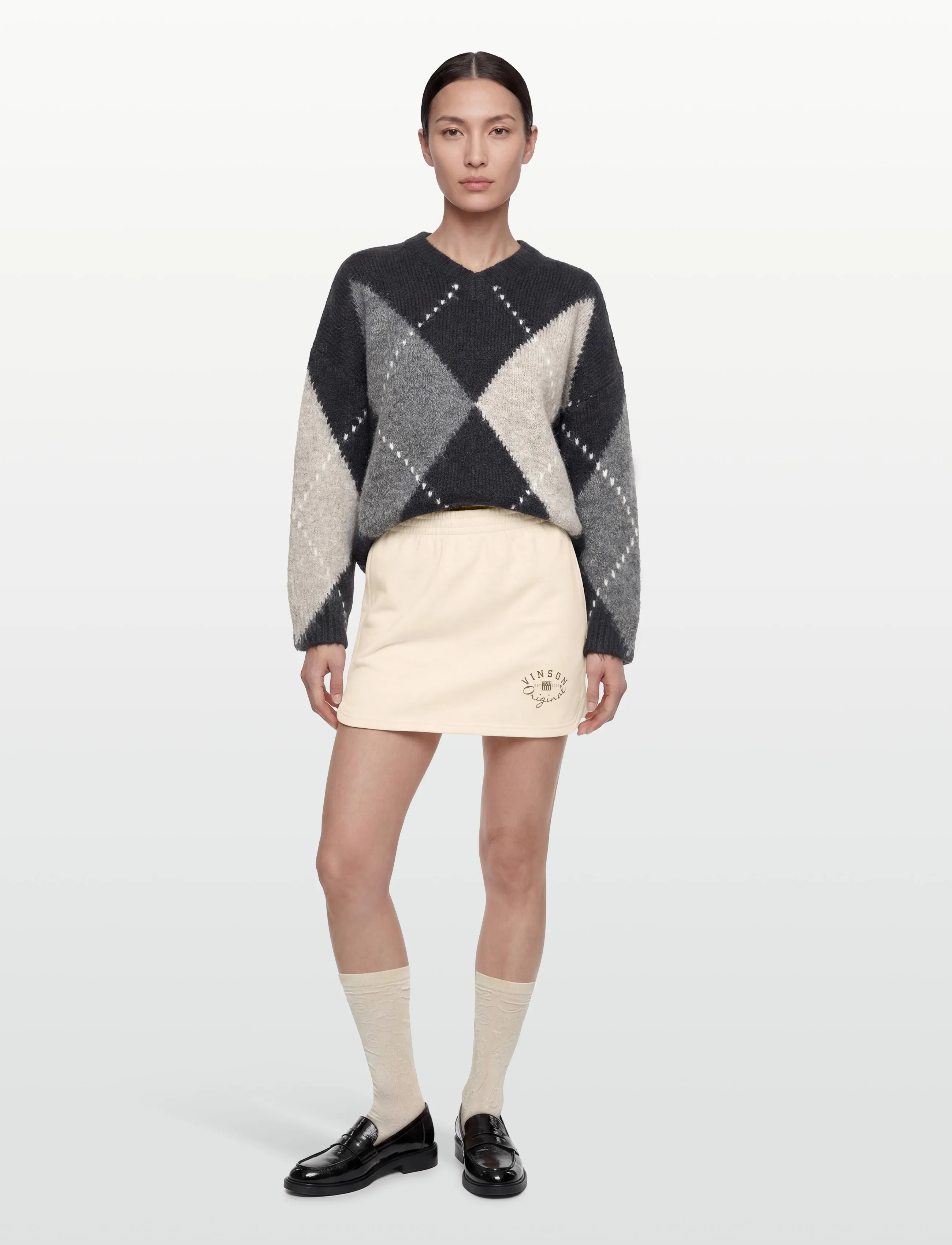 VINSON - SCARLET COT PE SW VIN W SKIRT - madalaimad hinnad - 13-0908tcx parchment - 0