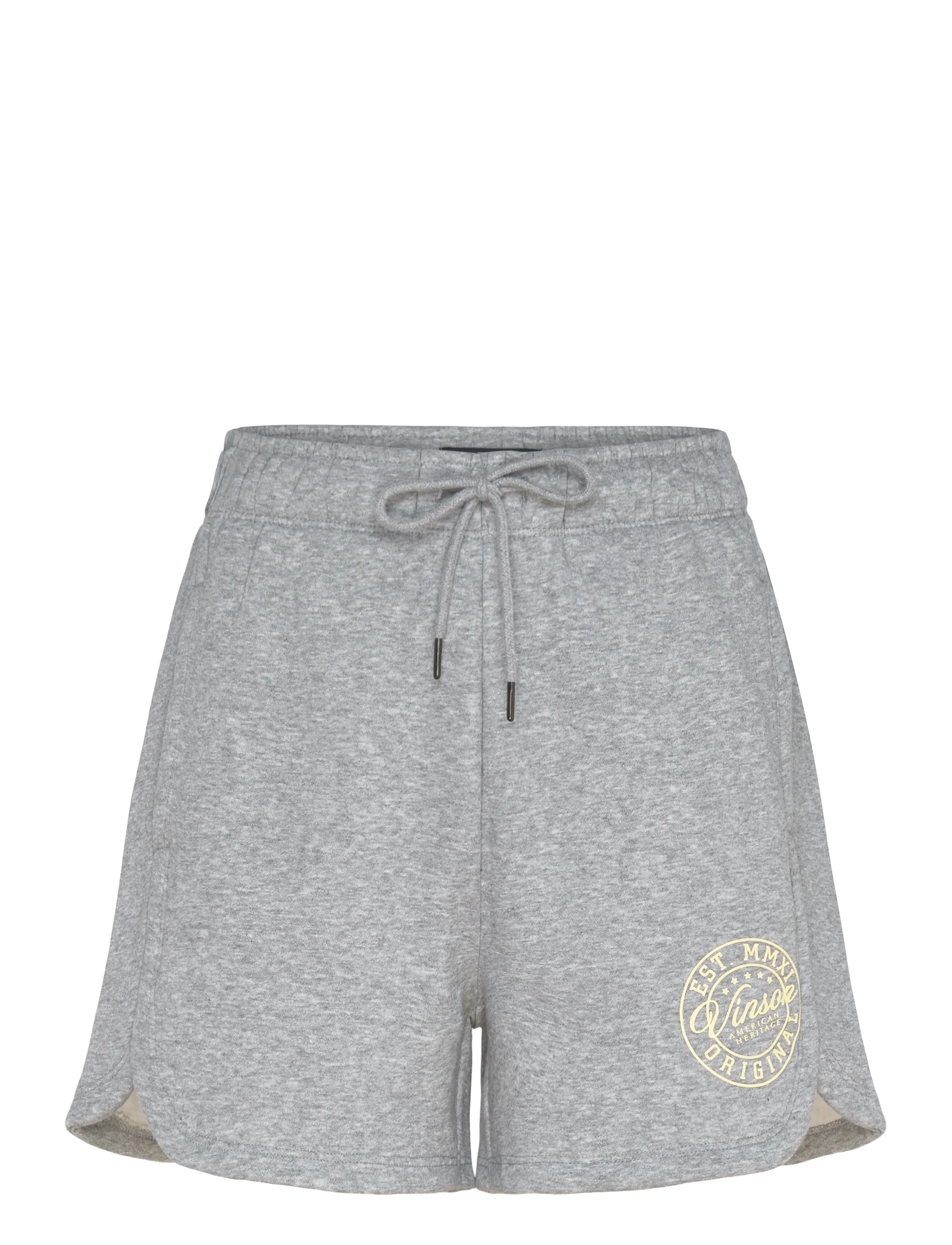 VINSON SIMONE COT PE SW VIN W SHORTS - Riided - GREY MÉLANGE / grey